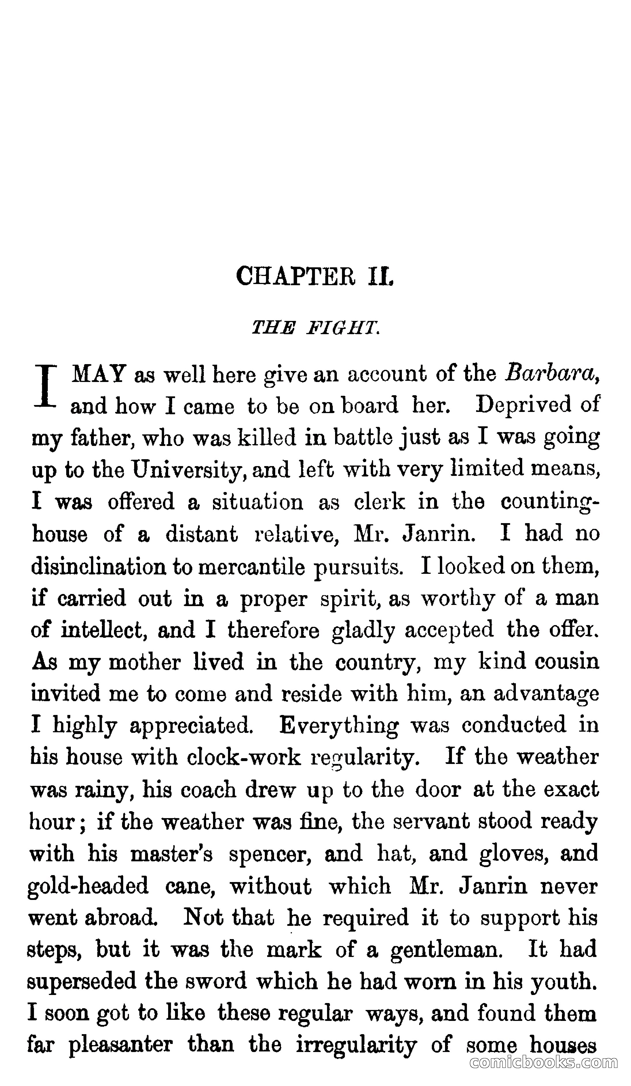 James Braithwaite, Supercargo — page 31 of 281