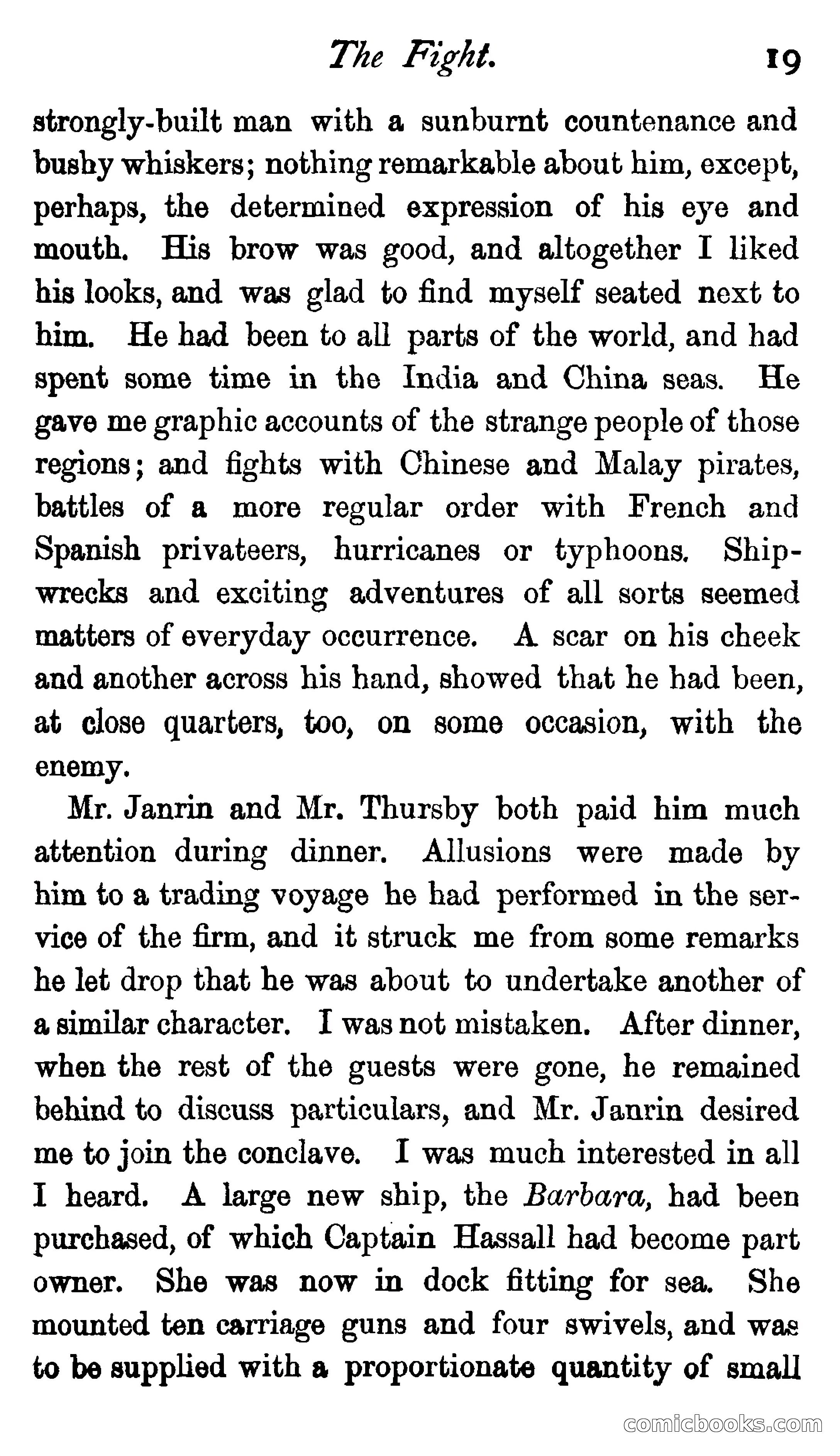 James Braithwaite, Supercargo — page 35 of 281