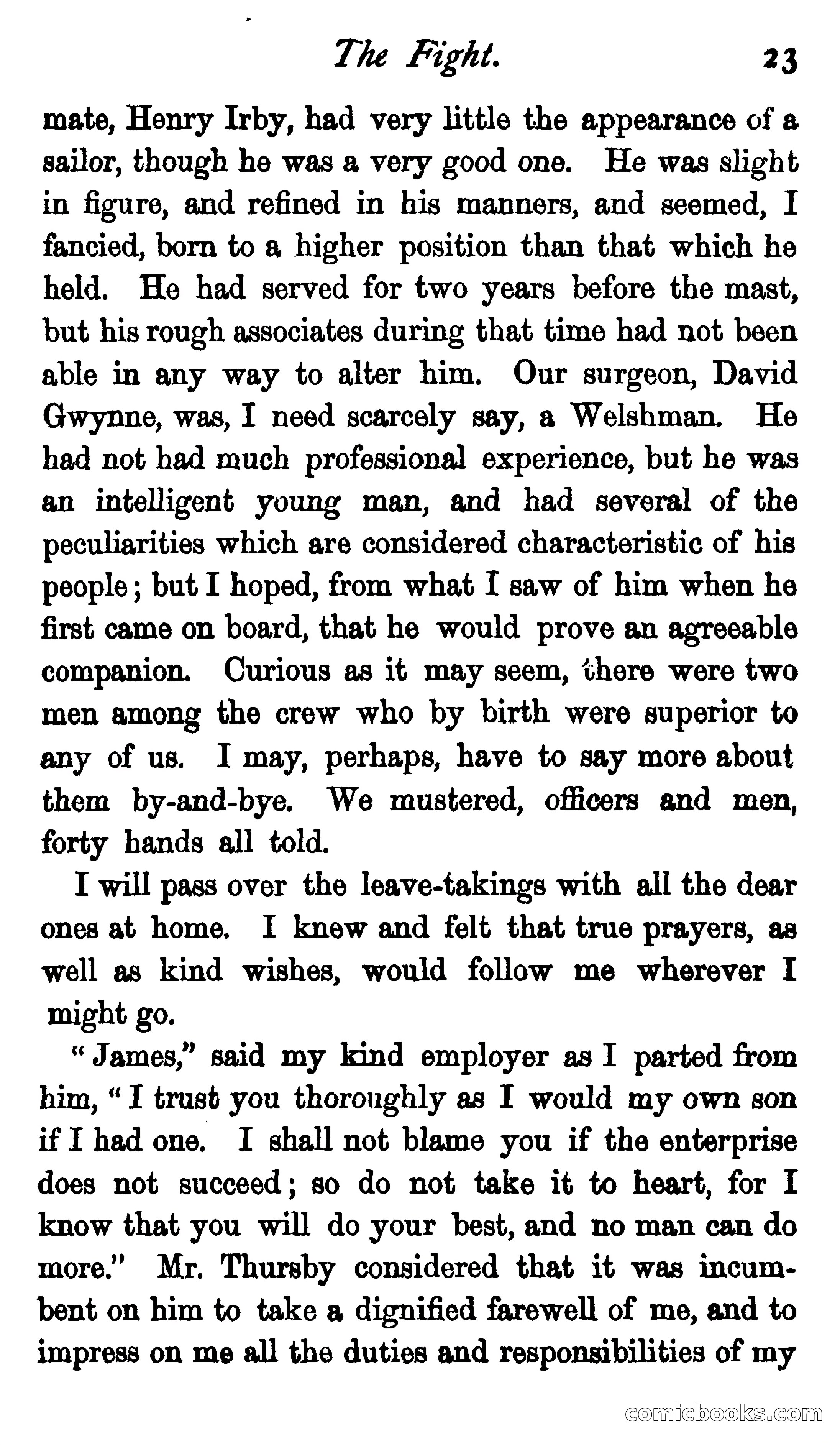 James Braithwaite, Supercargo — page 39 of 281