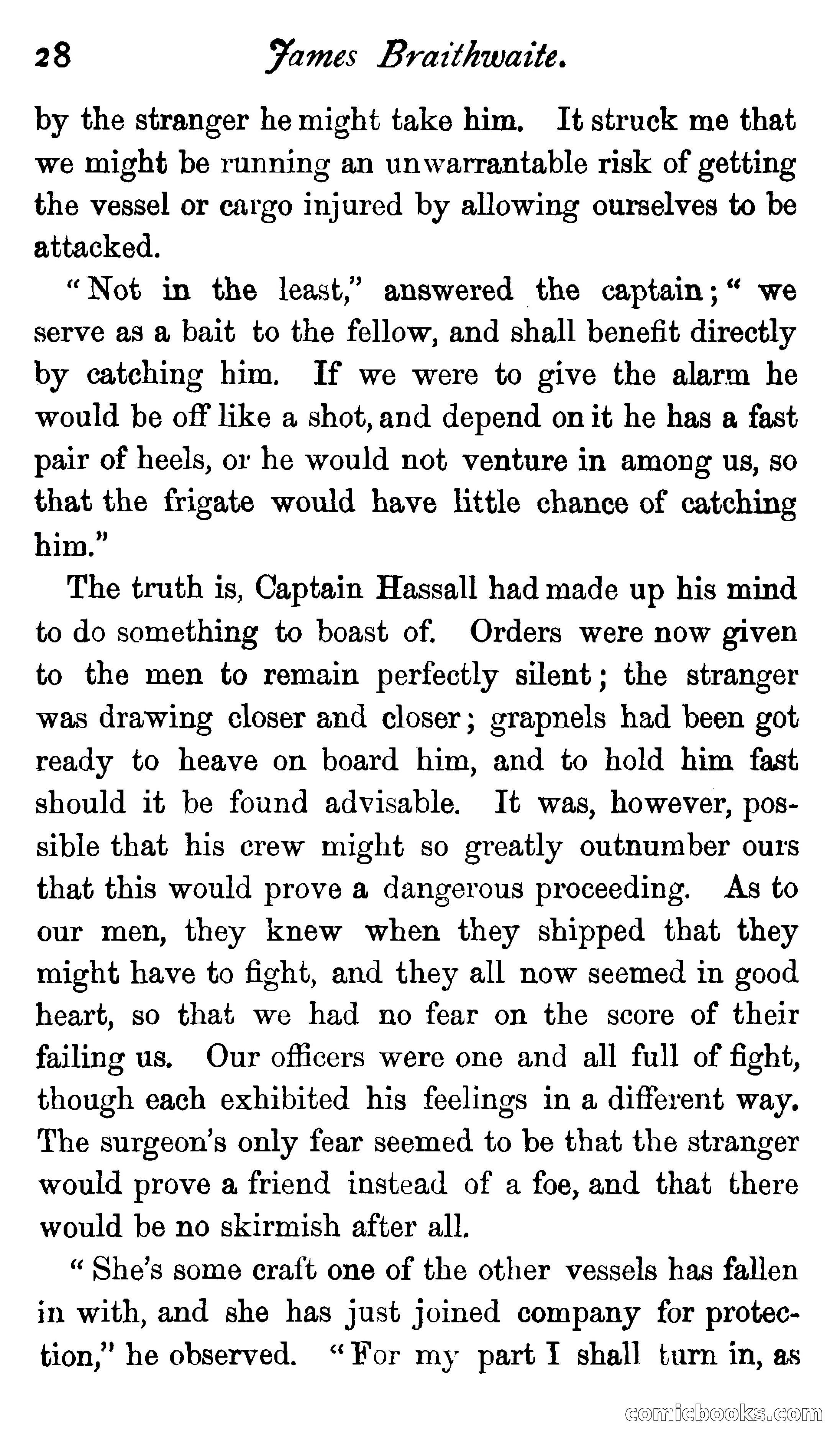 James Braithwaite, Supercargo — page 44 of 281