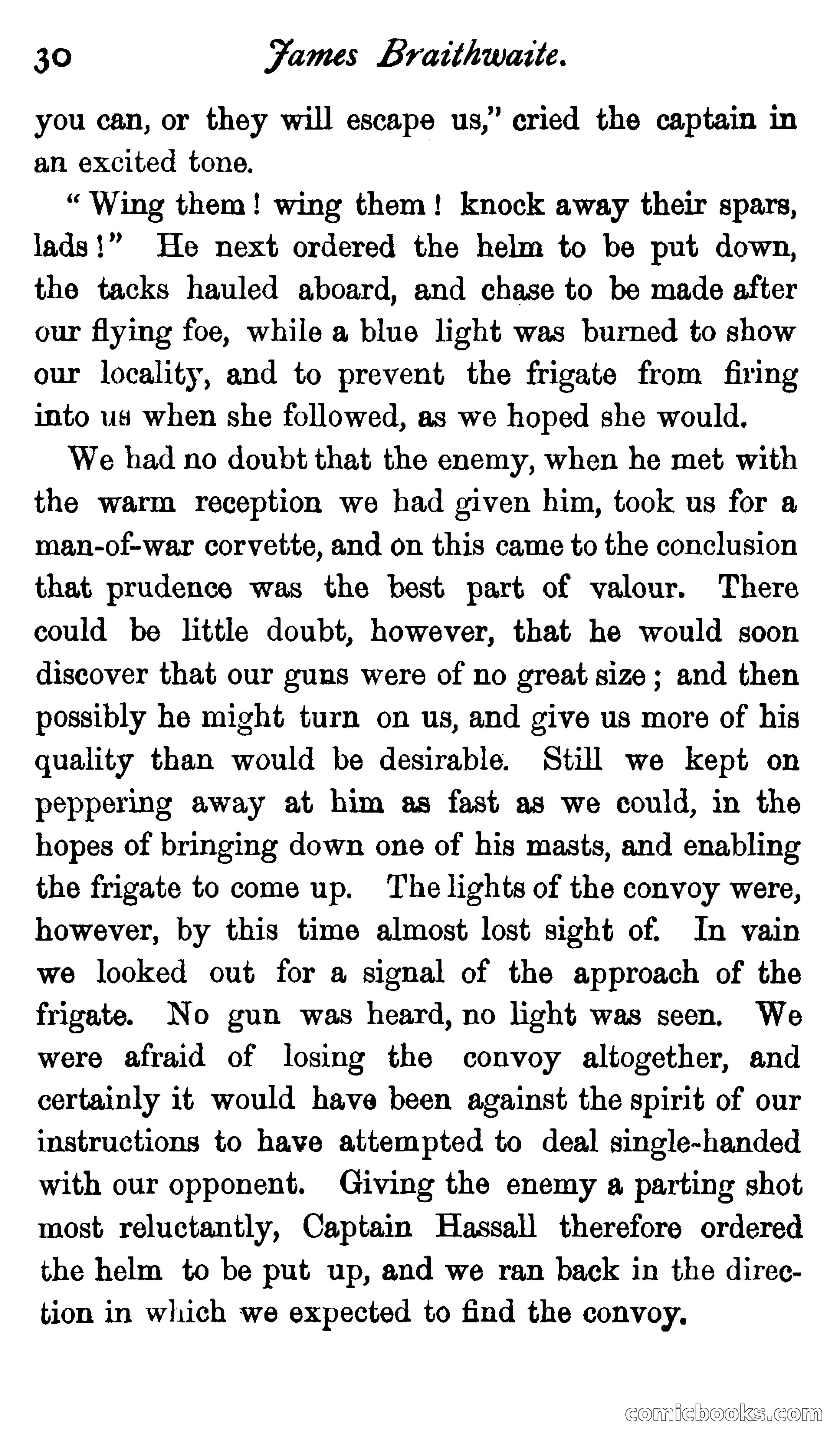 James Braithwaite, Supercargo — page 46 of 281