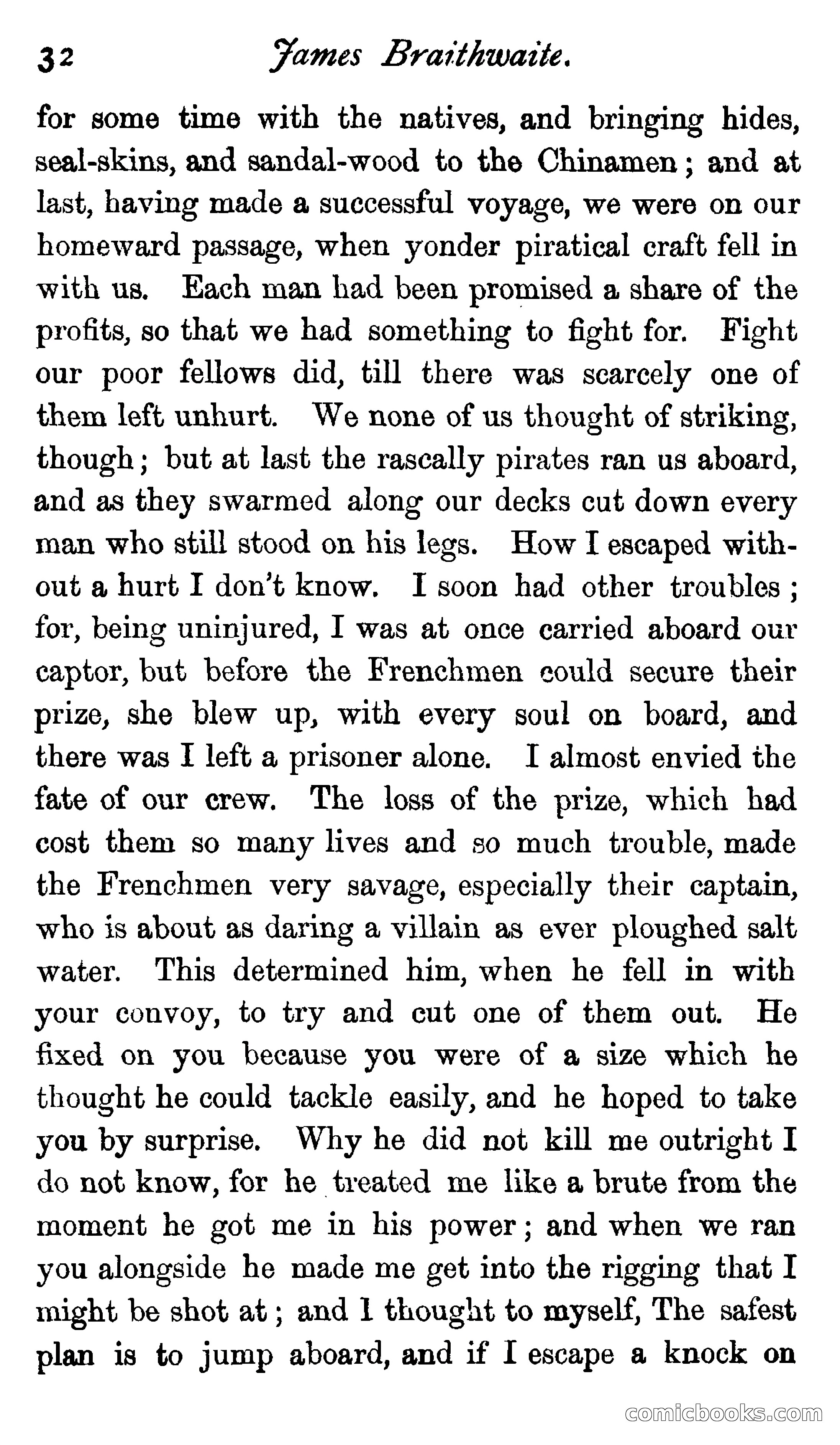 James Braithwaite, Supercargo — page 48 of 281
