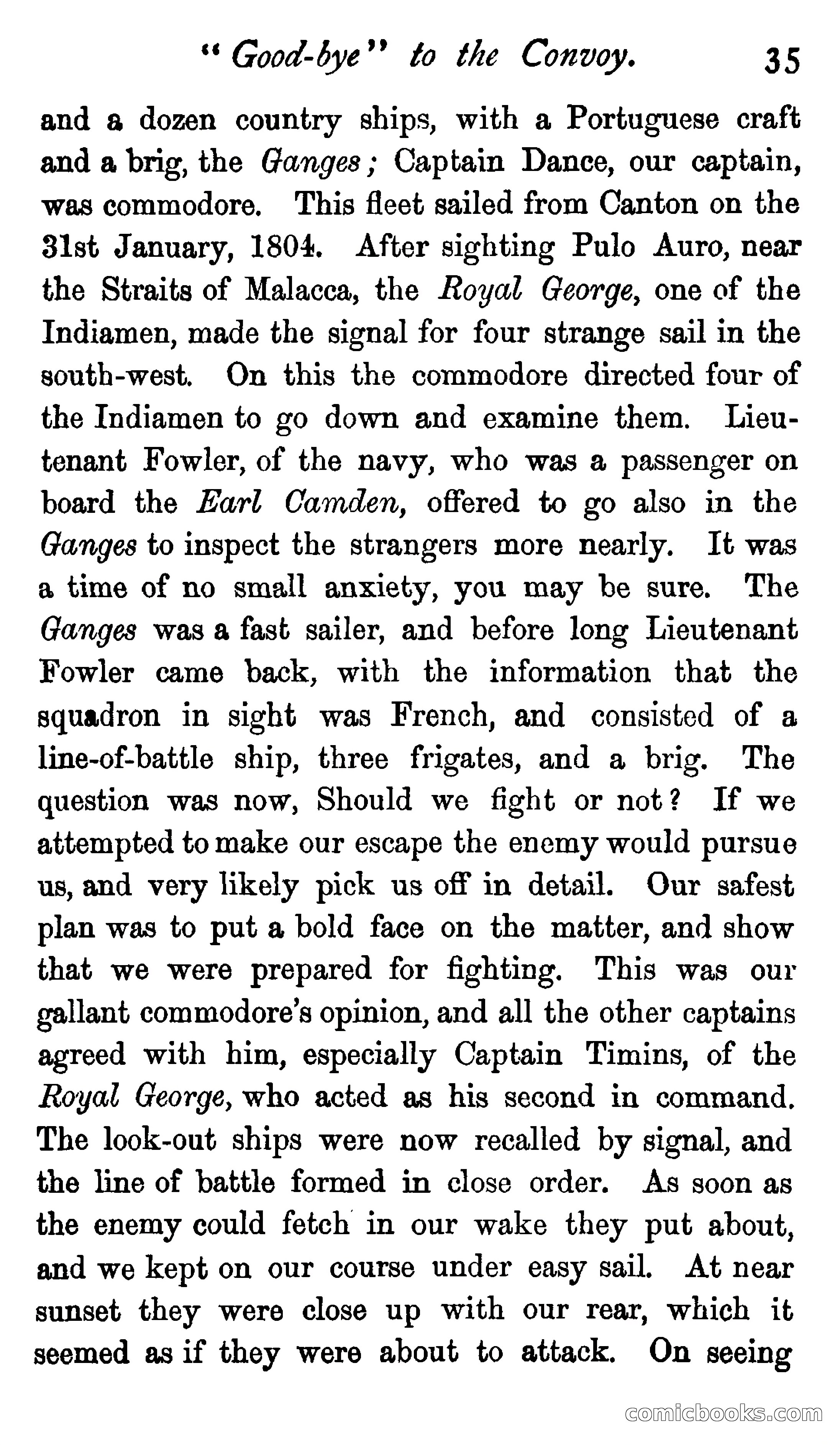 James Braithwaite, Supercargo — page 51 of 281