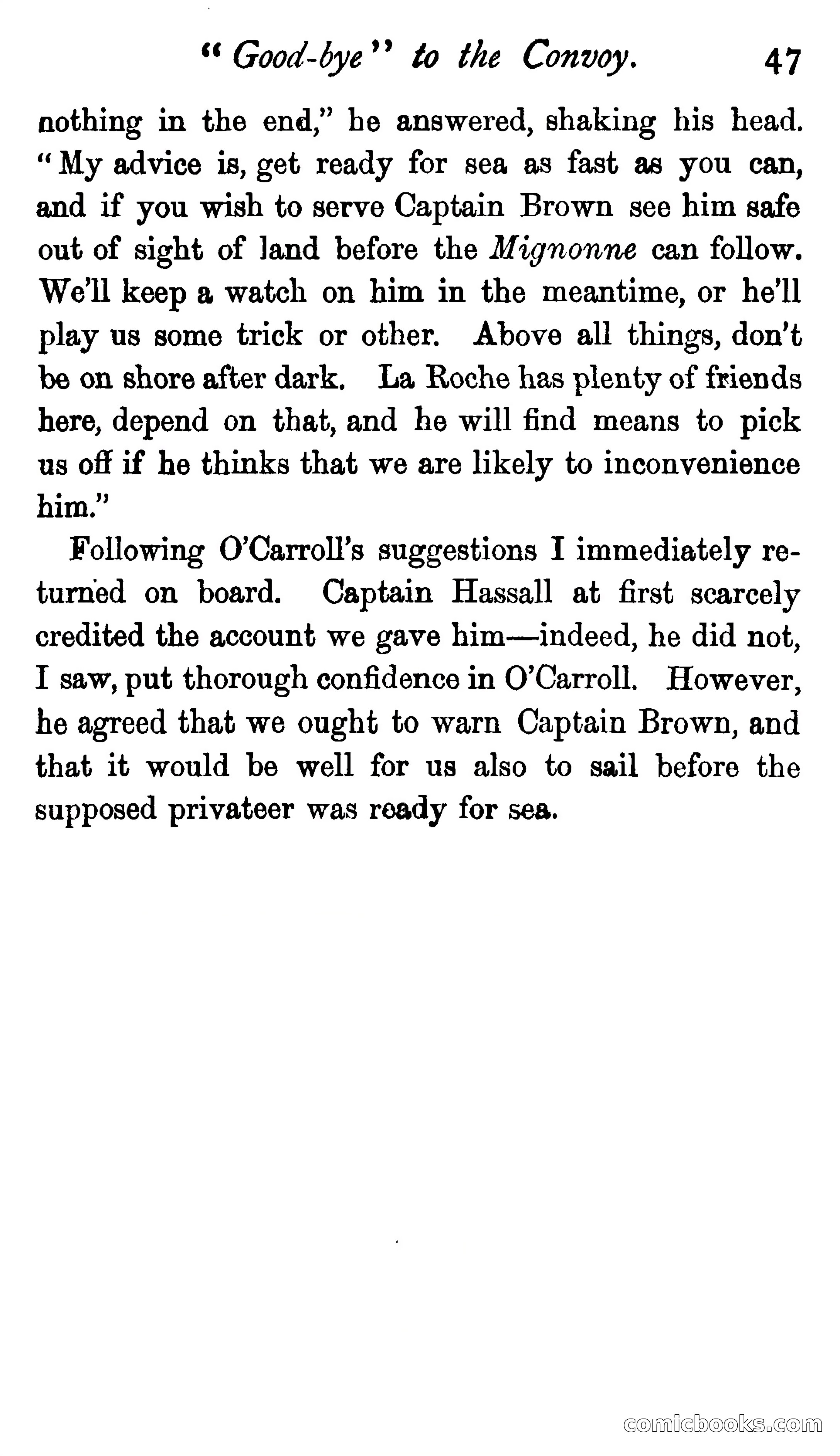 James Braithwaite, Supercargo — page 63 of 281