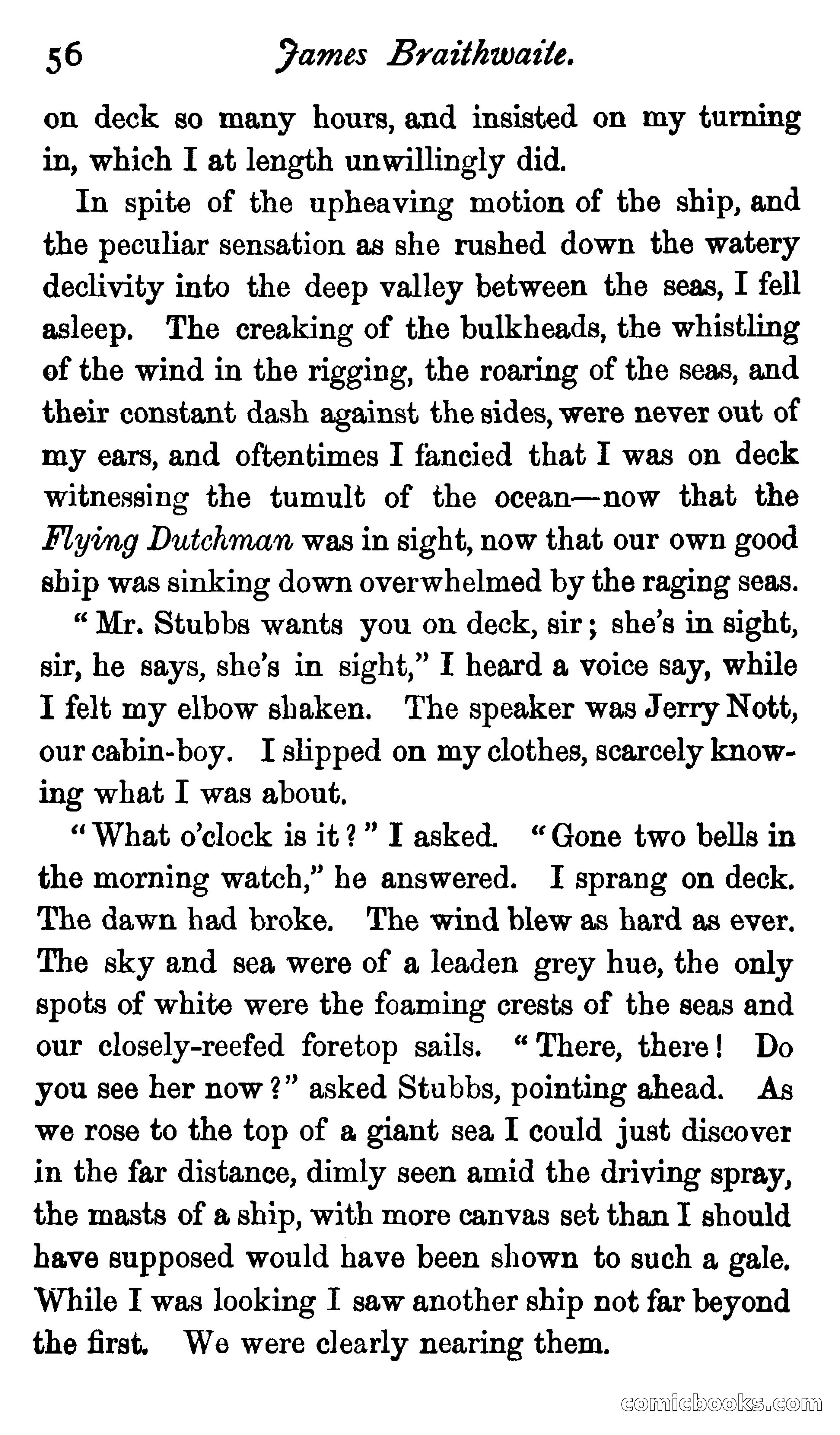 James Braithwaite, Supercargo — page 72 of 281