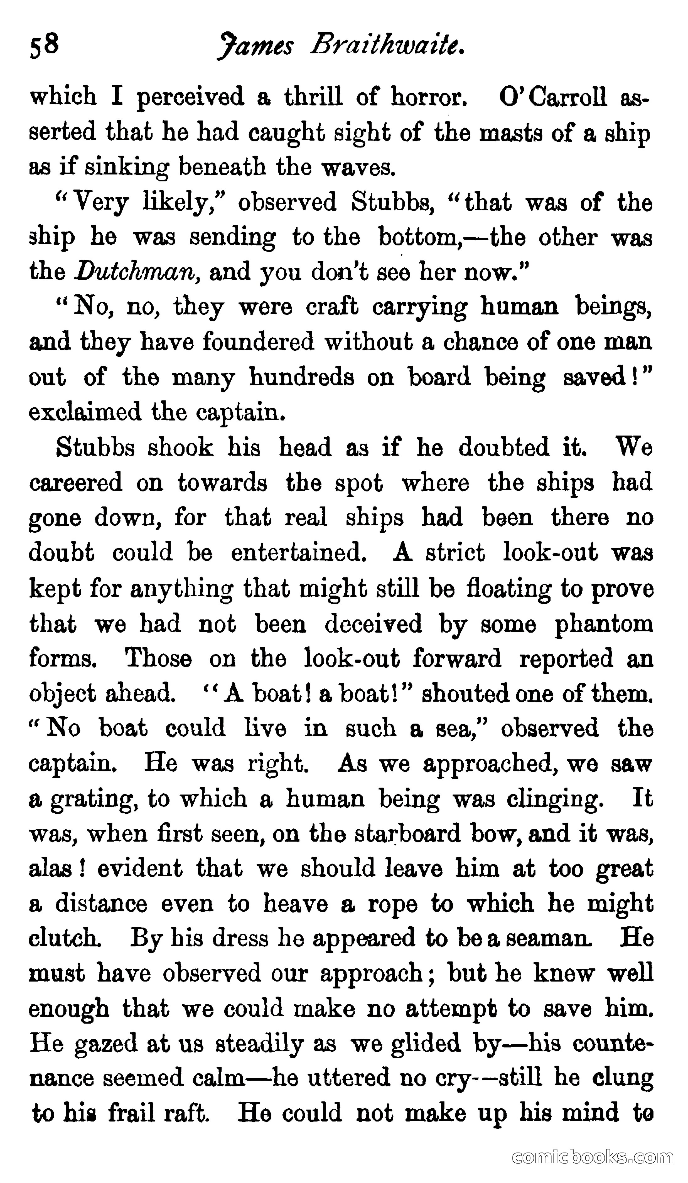 James Braithwaite, Supercargo — page 74 of 281