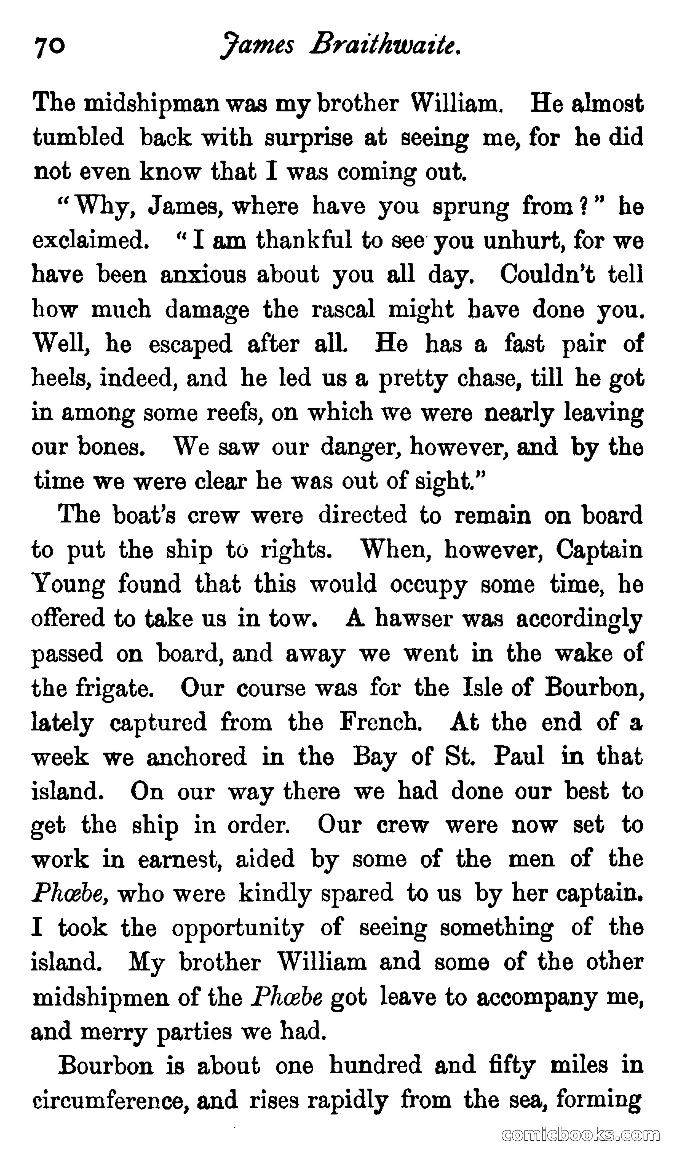James Braithwaite, Supercargo — page 86 of 281