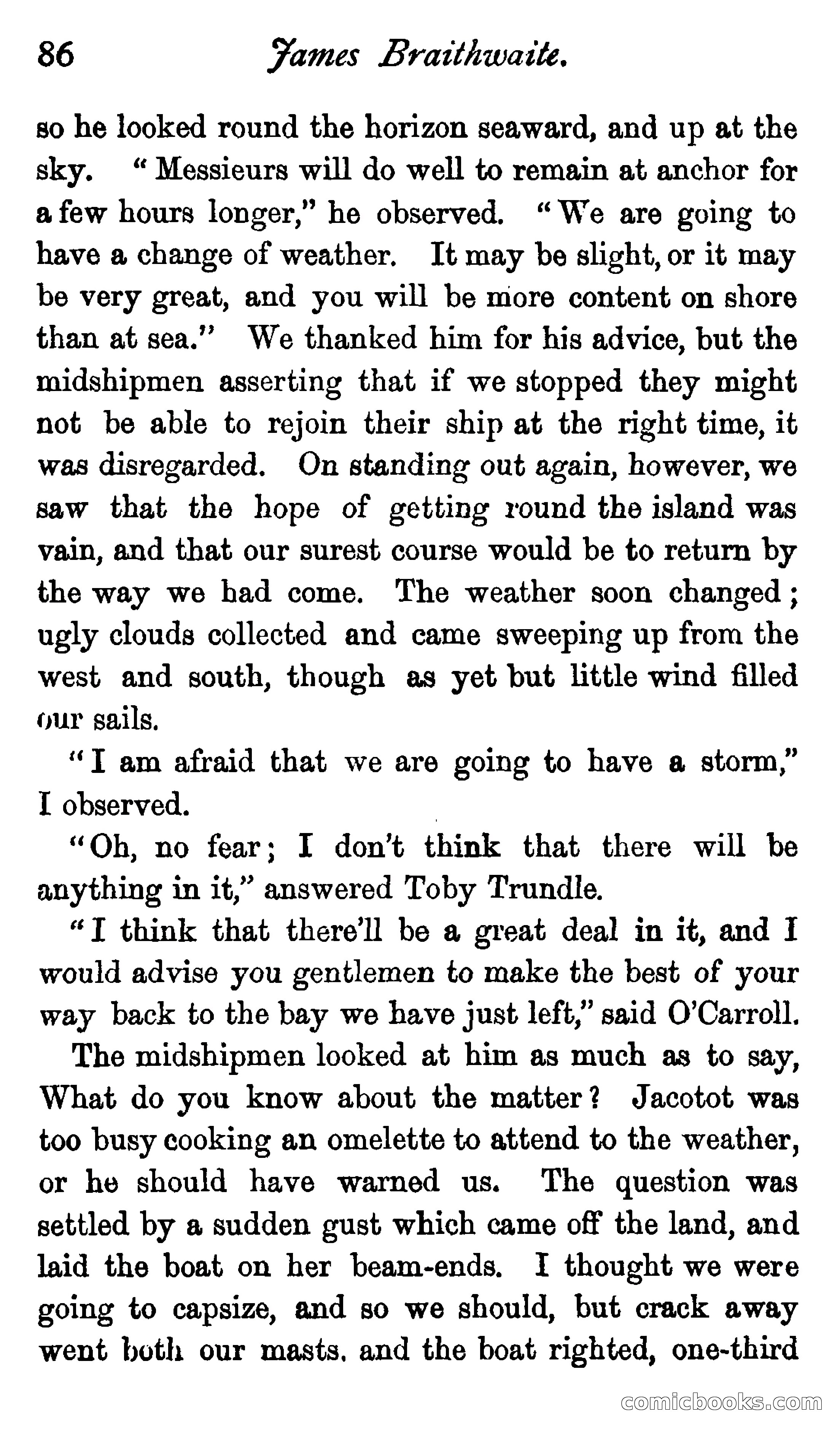 James Braithwaite, Supercargo — page 102 of 281