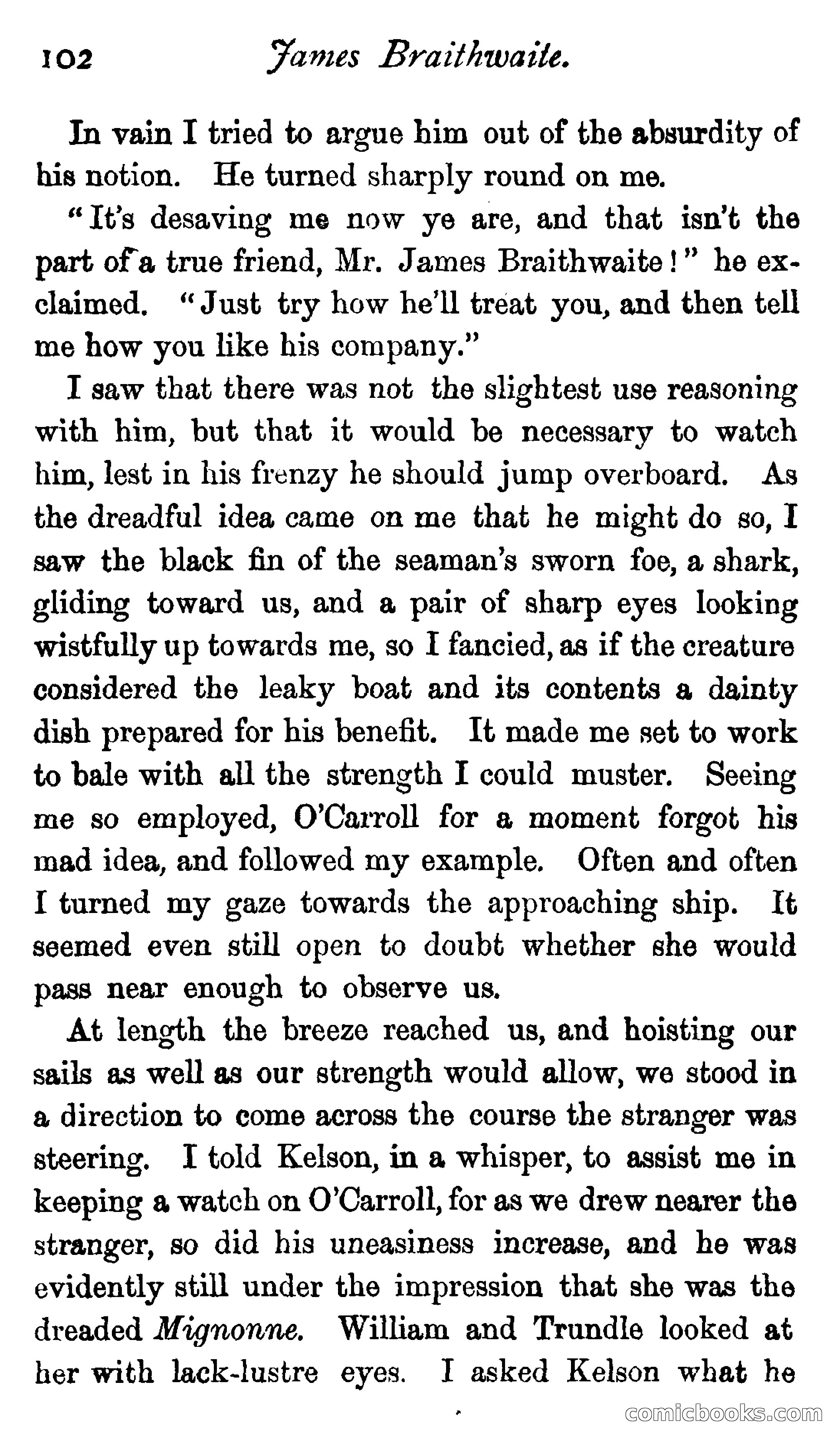 James Braithwaite, Supercargo — page 118 of 281