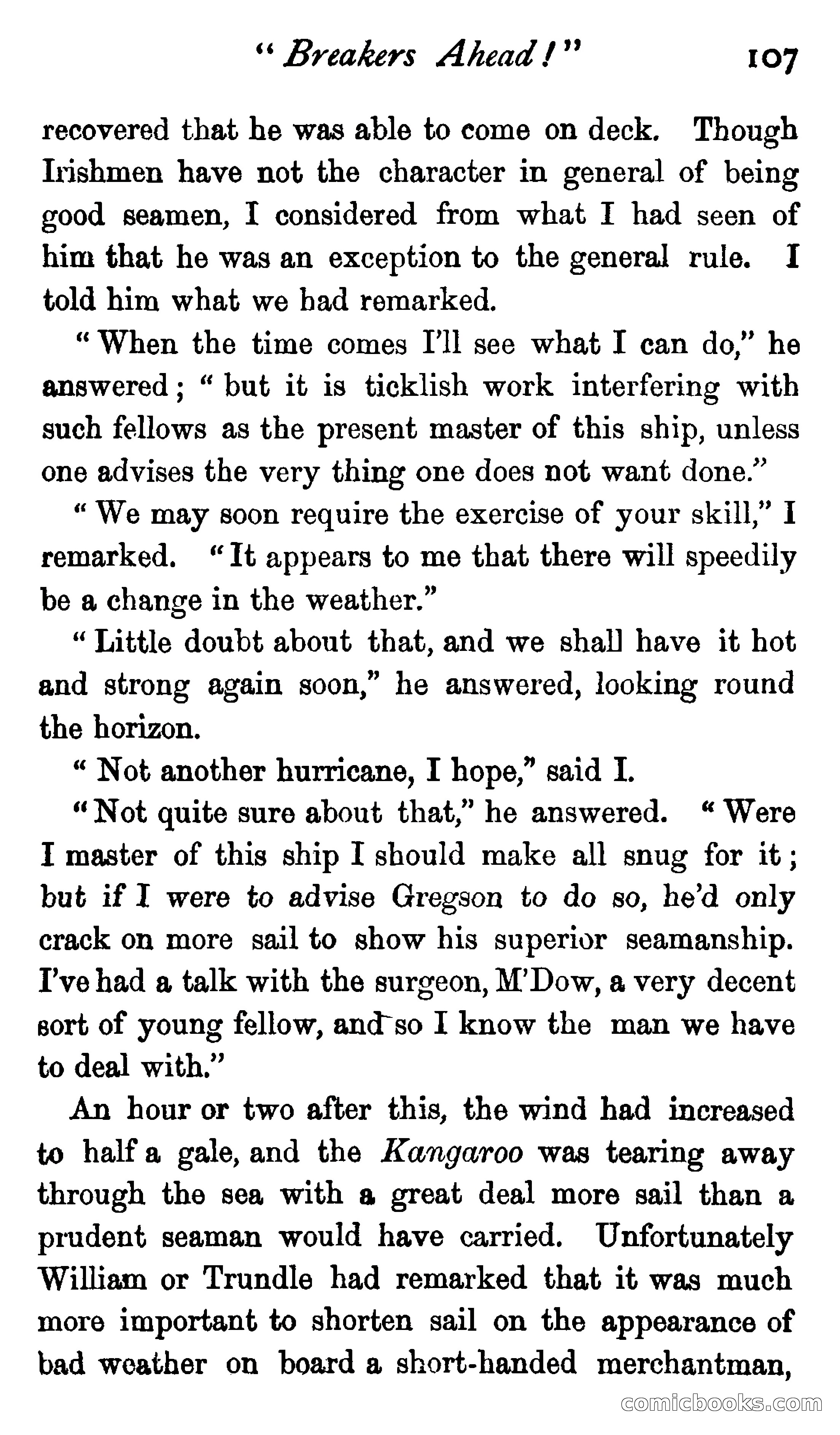 James Braithwaite, Supercargo — page 123 of 281