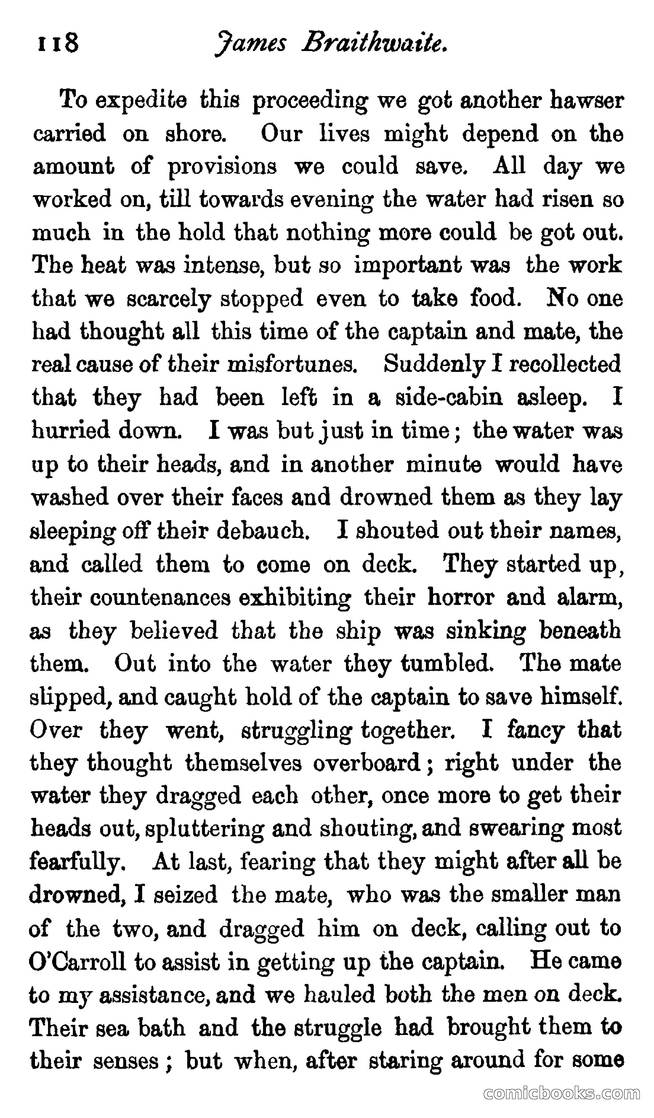 James Braithwaite, Supercargo — page 134 of 281