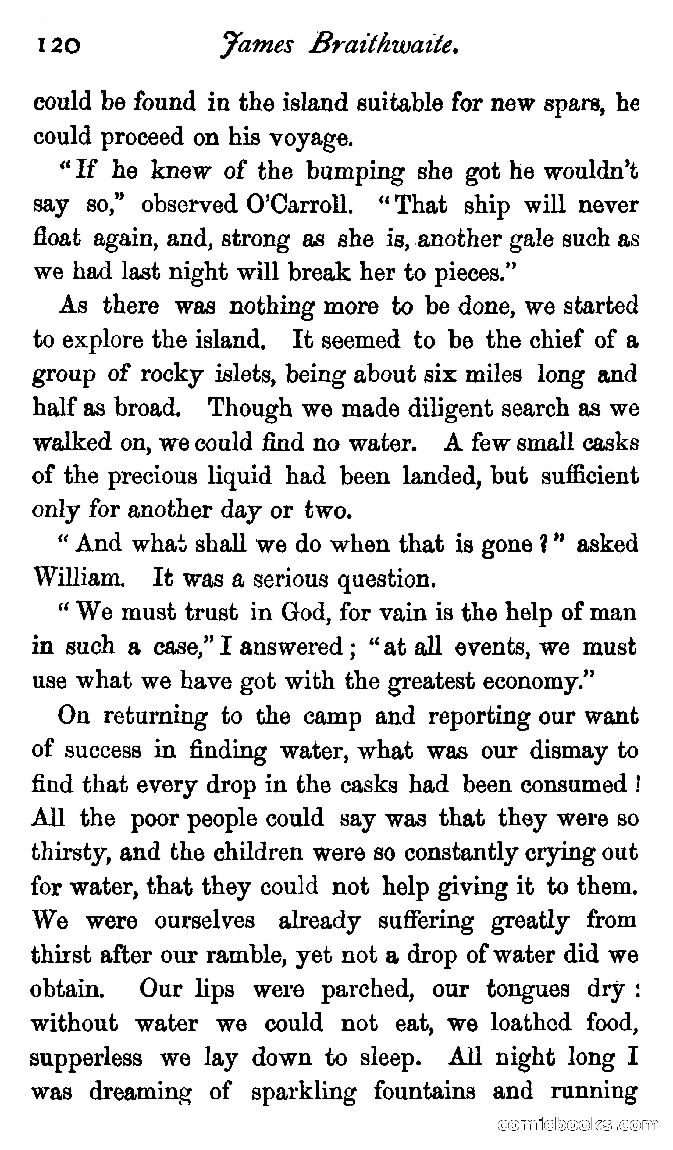 James Braithwaite, Supercargo — page 136 of 281
