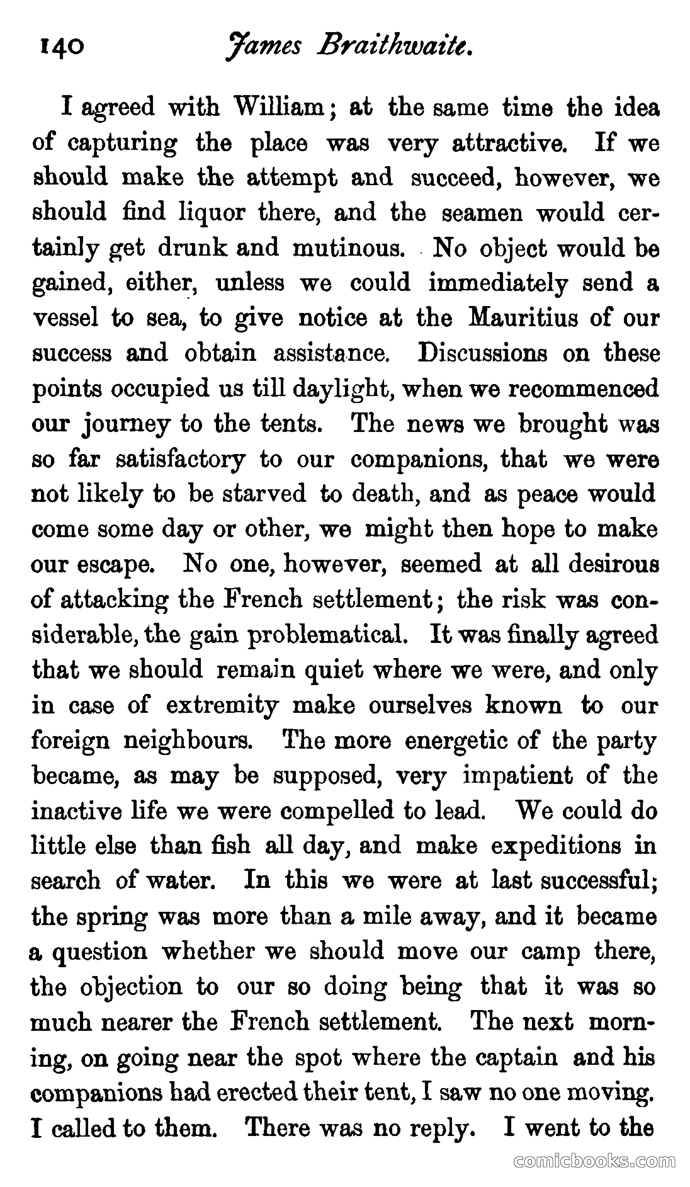 James Braithwaite, Supercargo — page 156 of 281