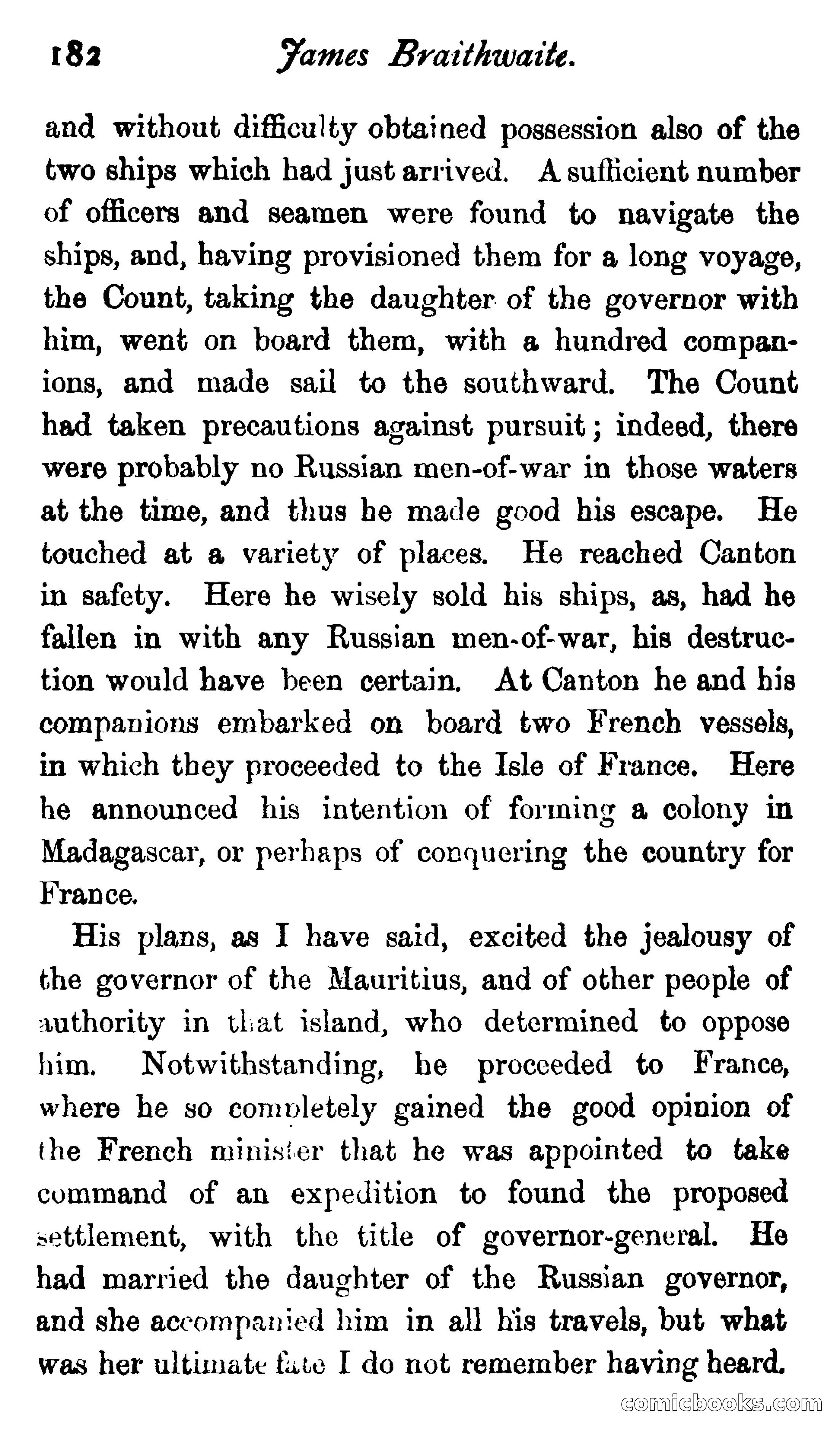James Braithwaite, Supercargo — page 198 of 281