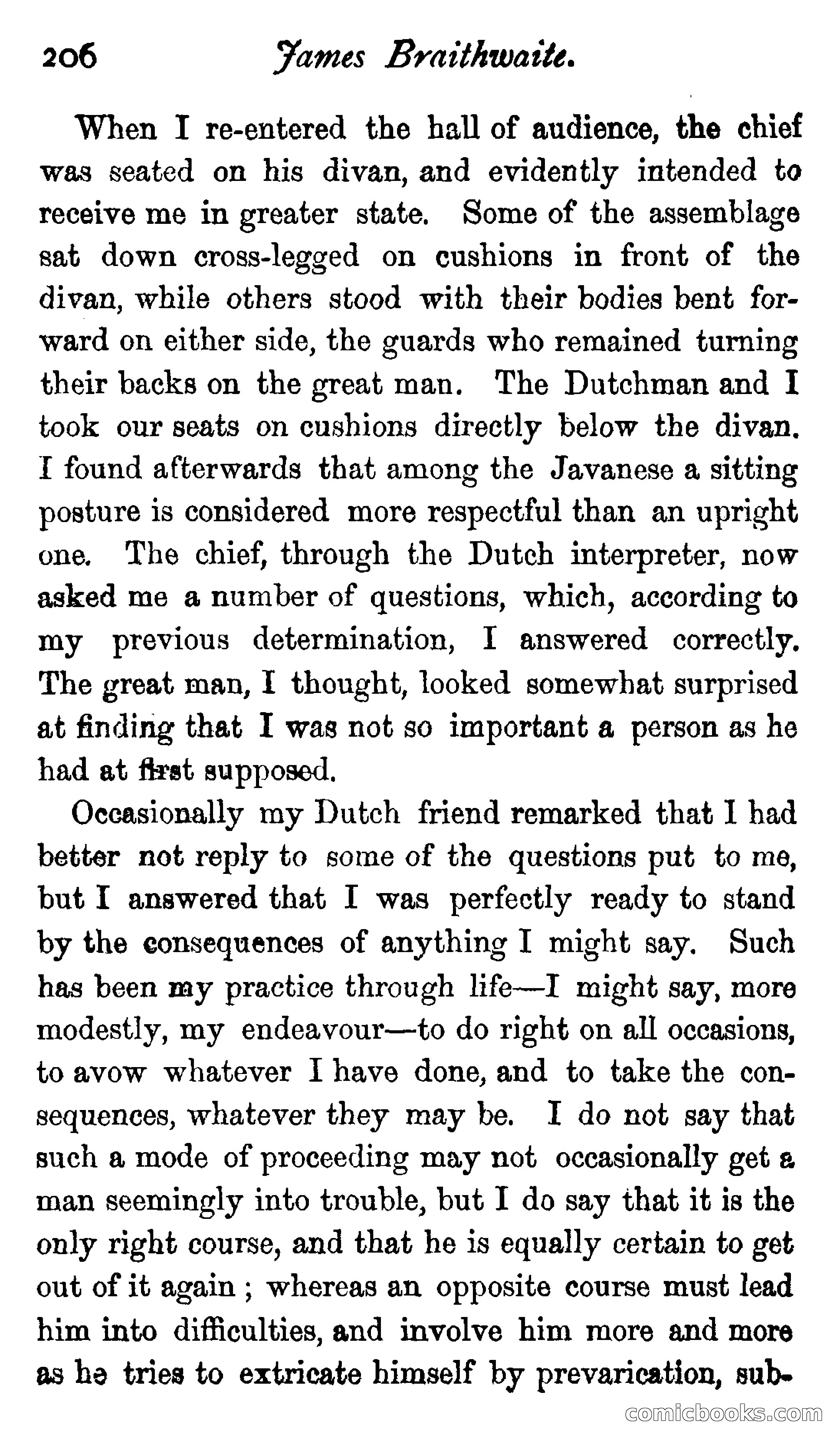 James Braithwaite, Supercargo — page 222 of 281