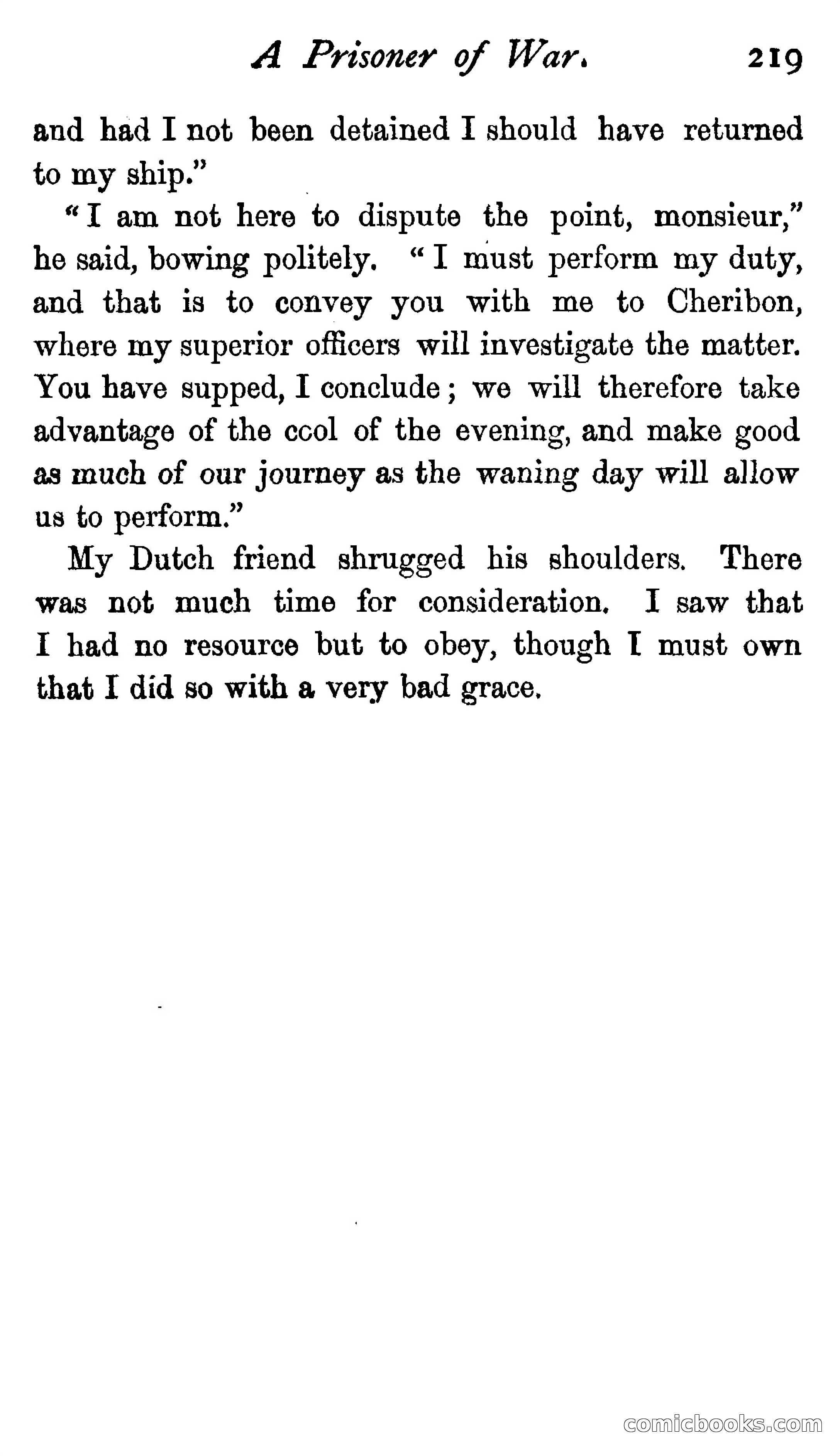 James Braithwaite, Supercargo — page 235 of 281