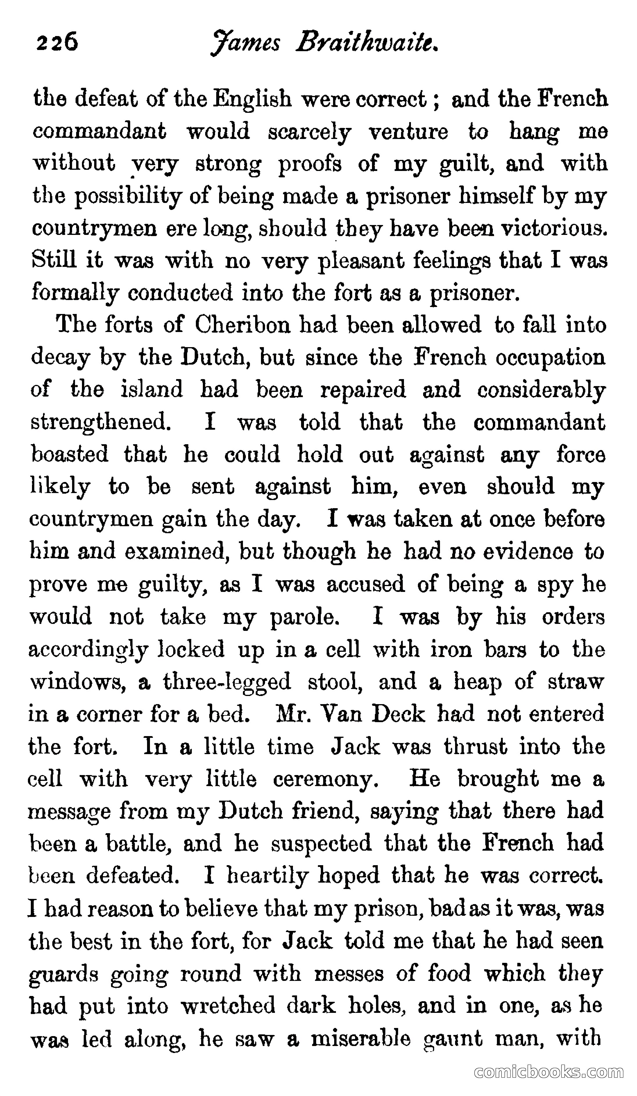 James Braithwaite, Supercargo — page 242 of 281
