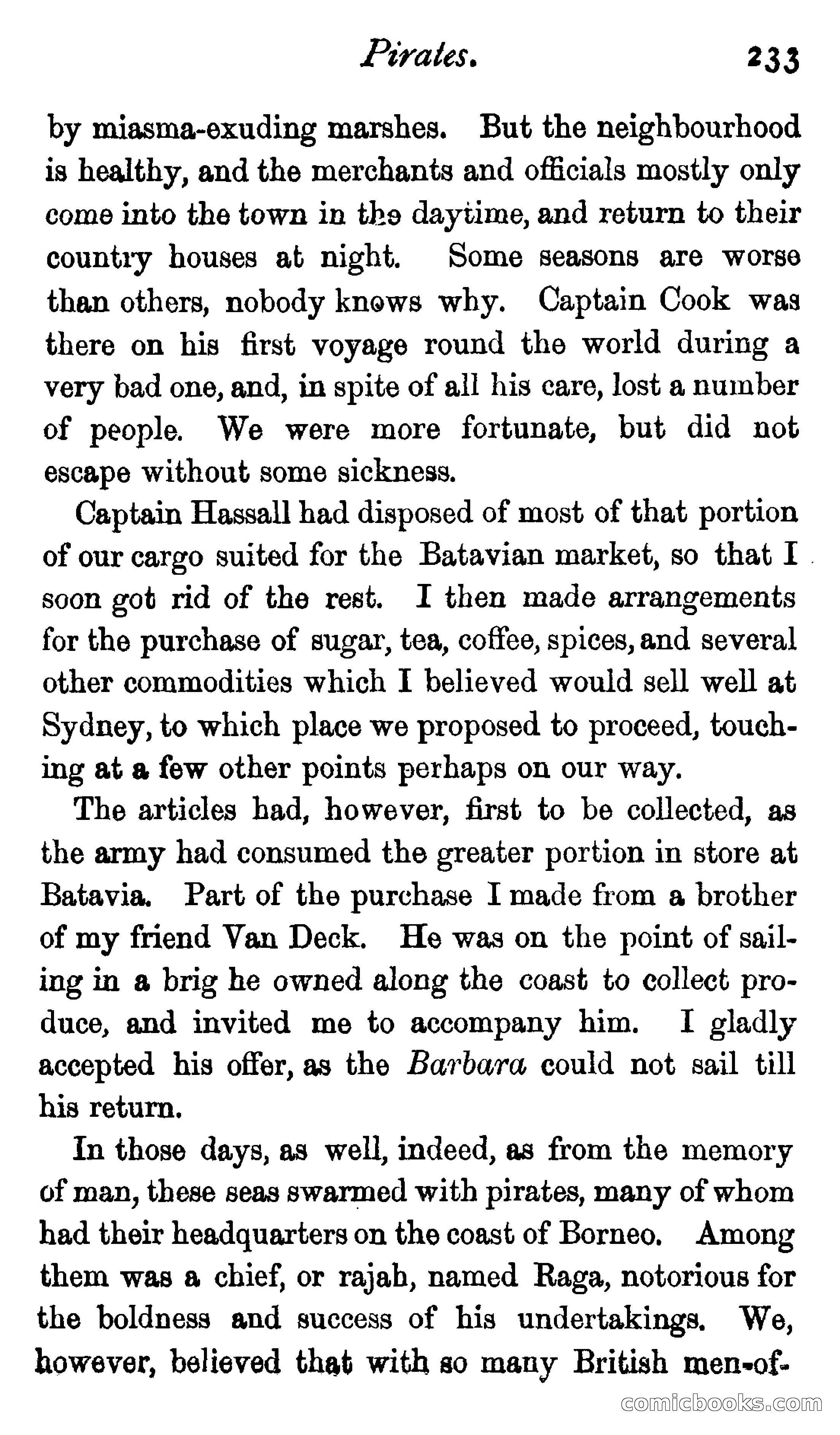James Braithwaite, Supercargo — page 249 of 281