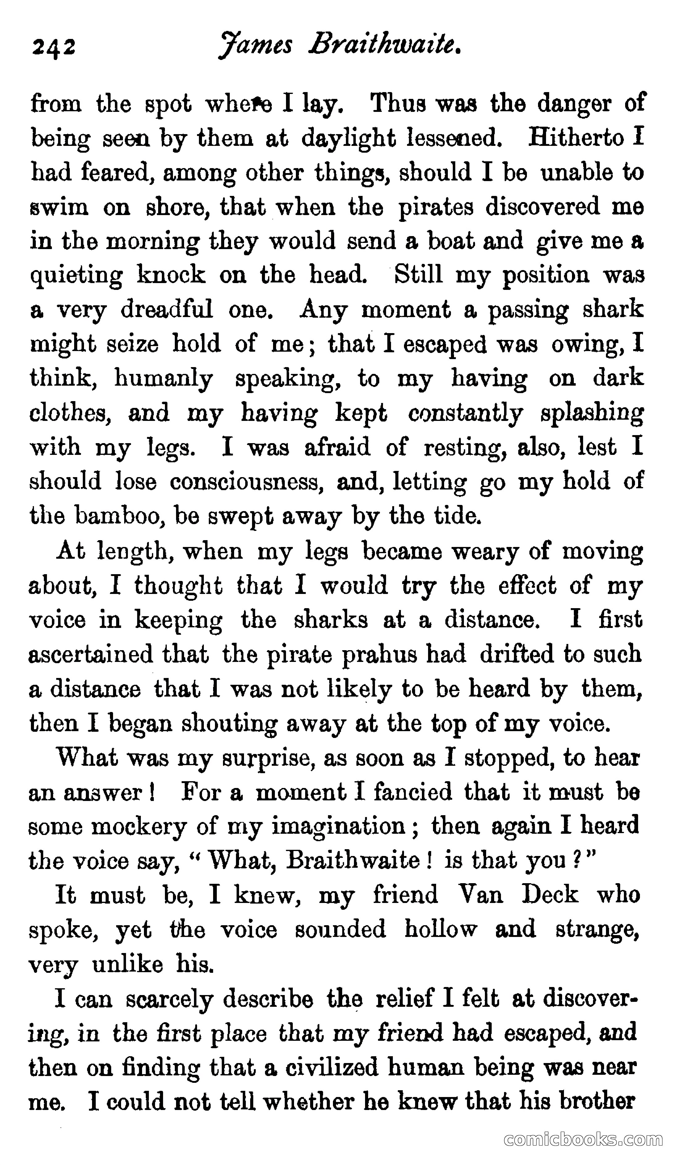 James Braithwaite, Supercargo — page 258 of 281