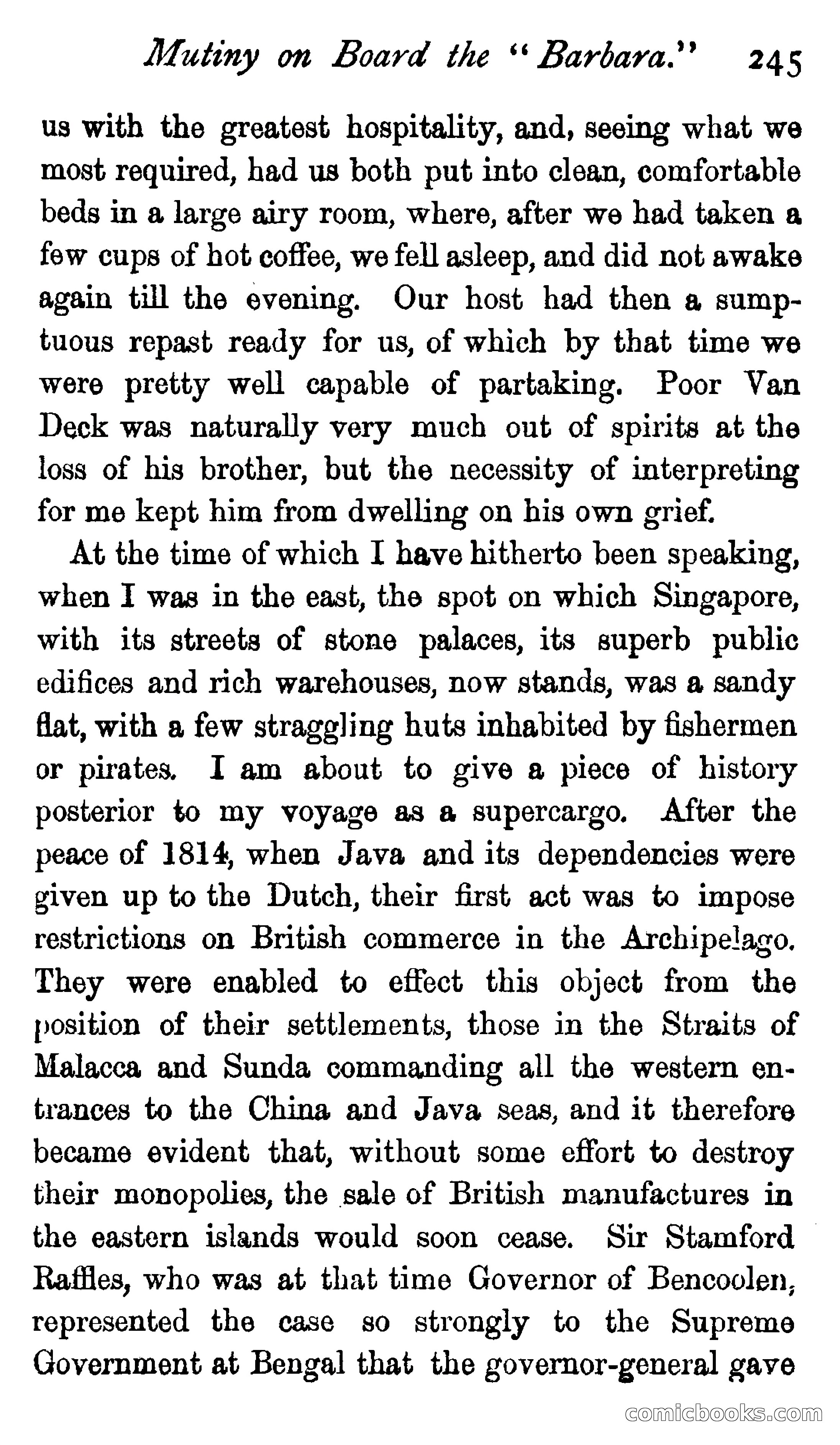 James Braithwaite, Supercargo — page 261 of 281