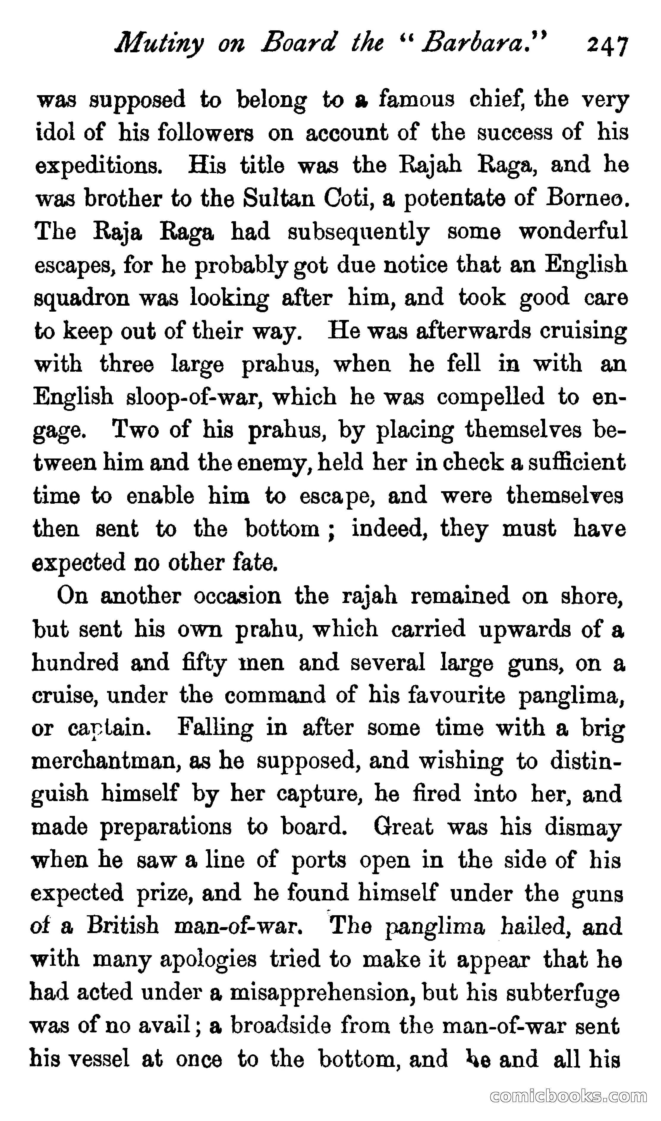 James Braithwaite, Supercargo — page 263 of 281