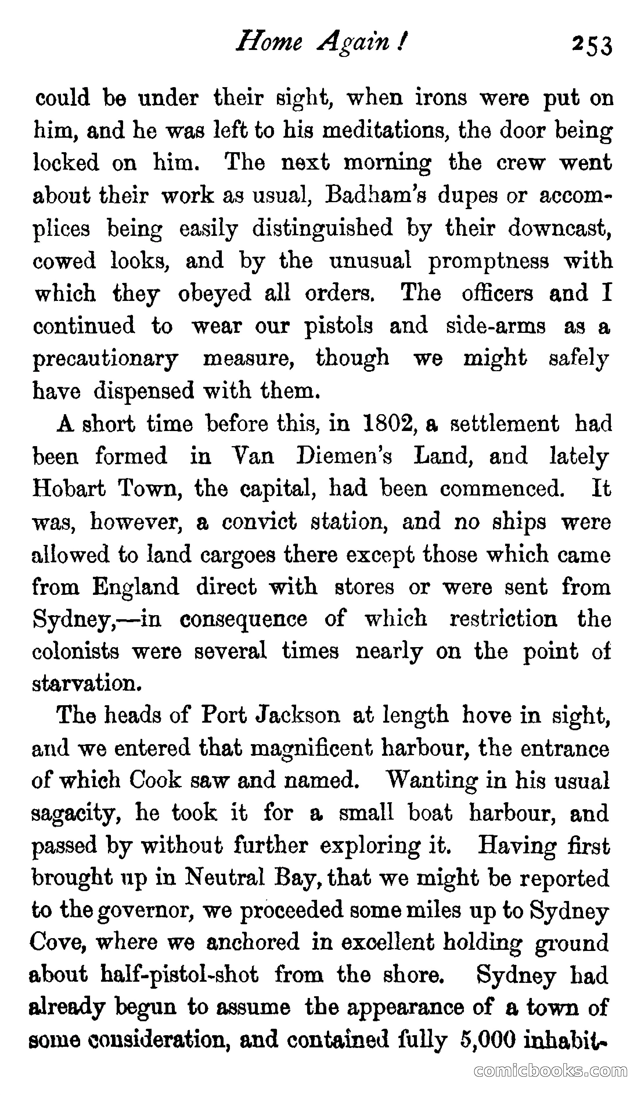 James Braithwaite, Supercargo — page 269 of 281