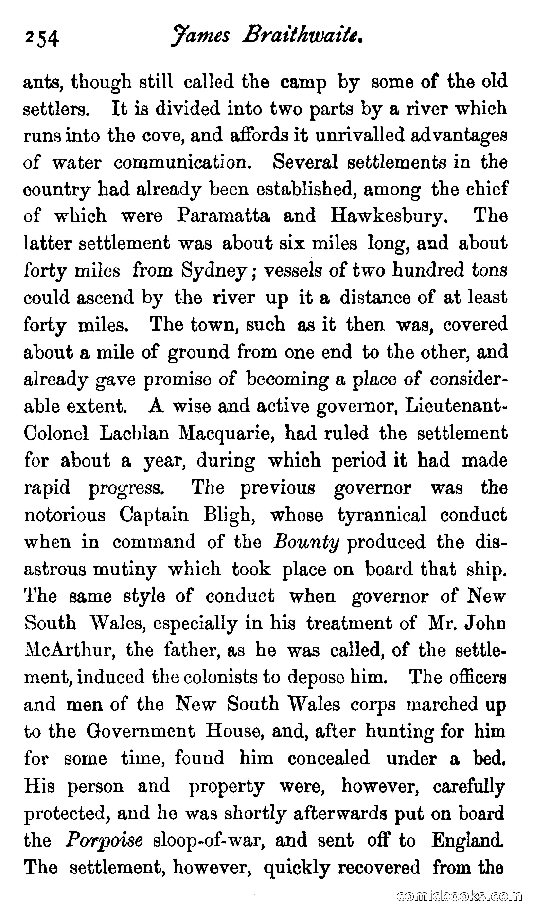 James Braithwaite, Supercargo — page 270 of 281
