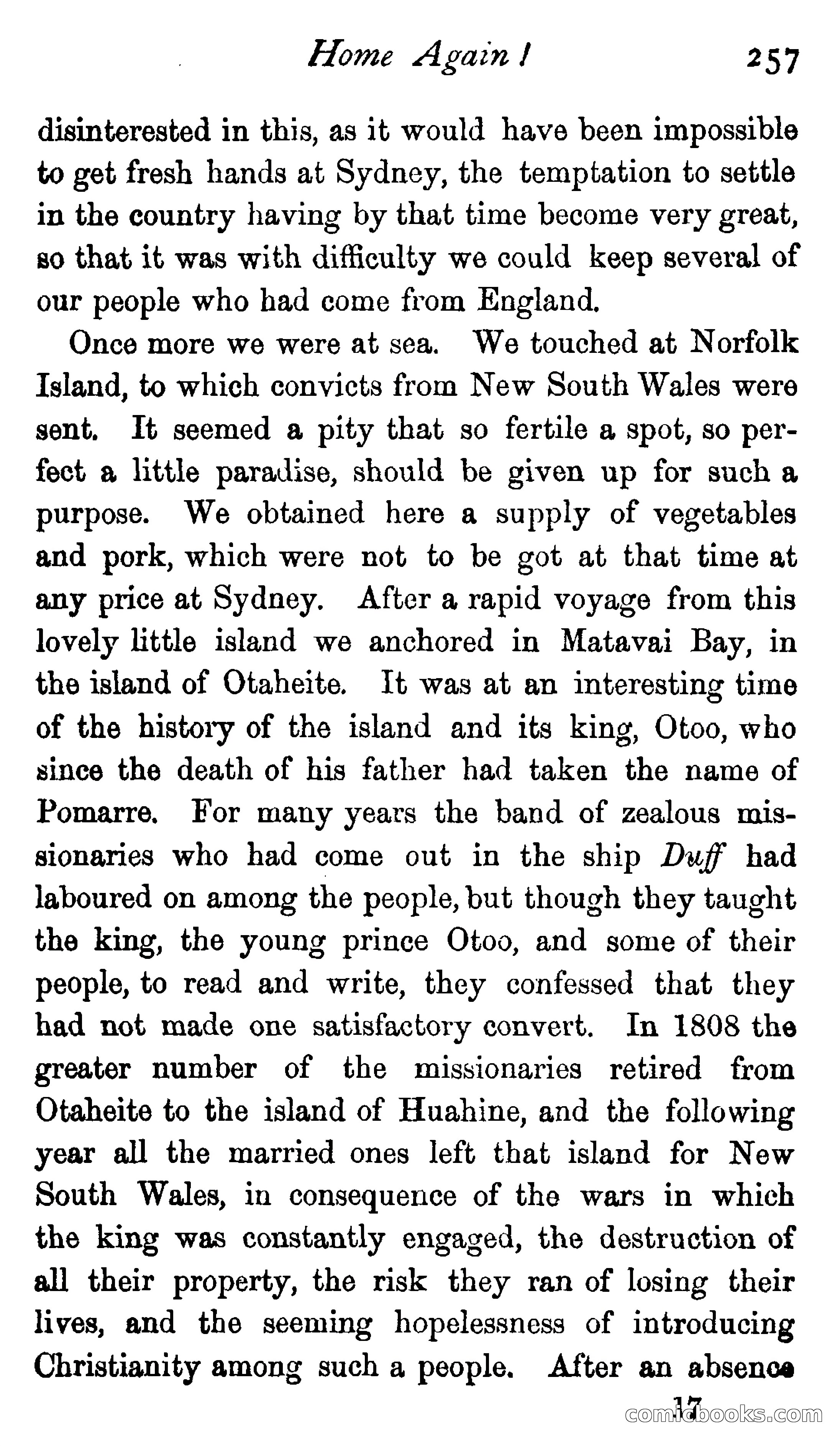 James Braithwaite, Supercargo — page 273 of 281