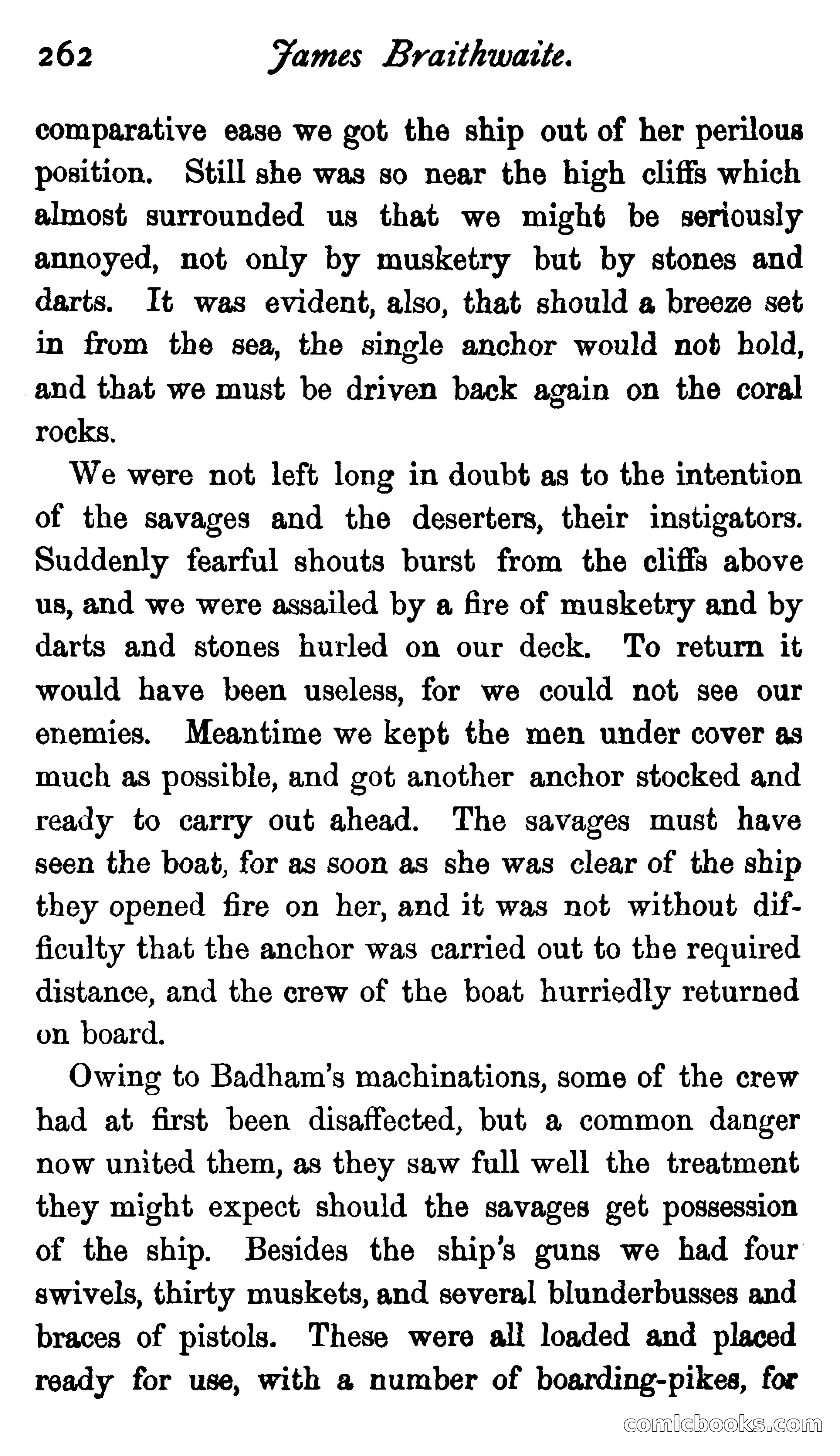 James Braithwaite, Supercargo — page 278 of 281