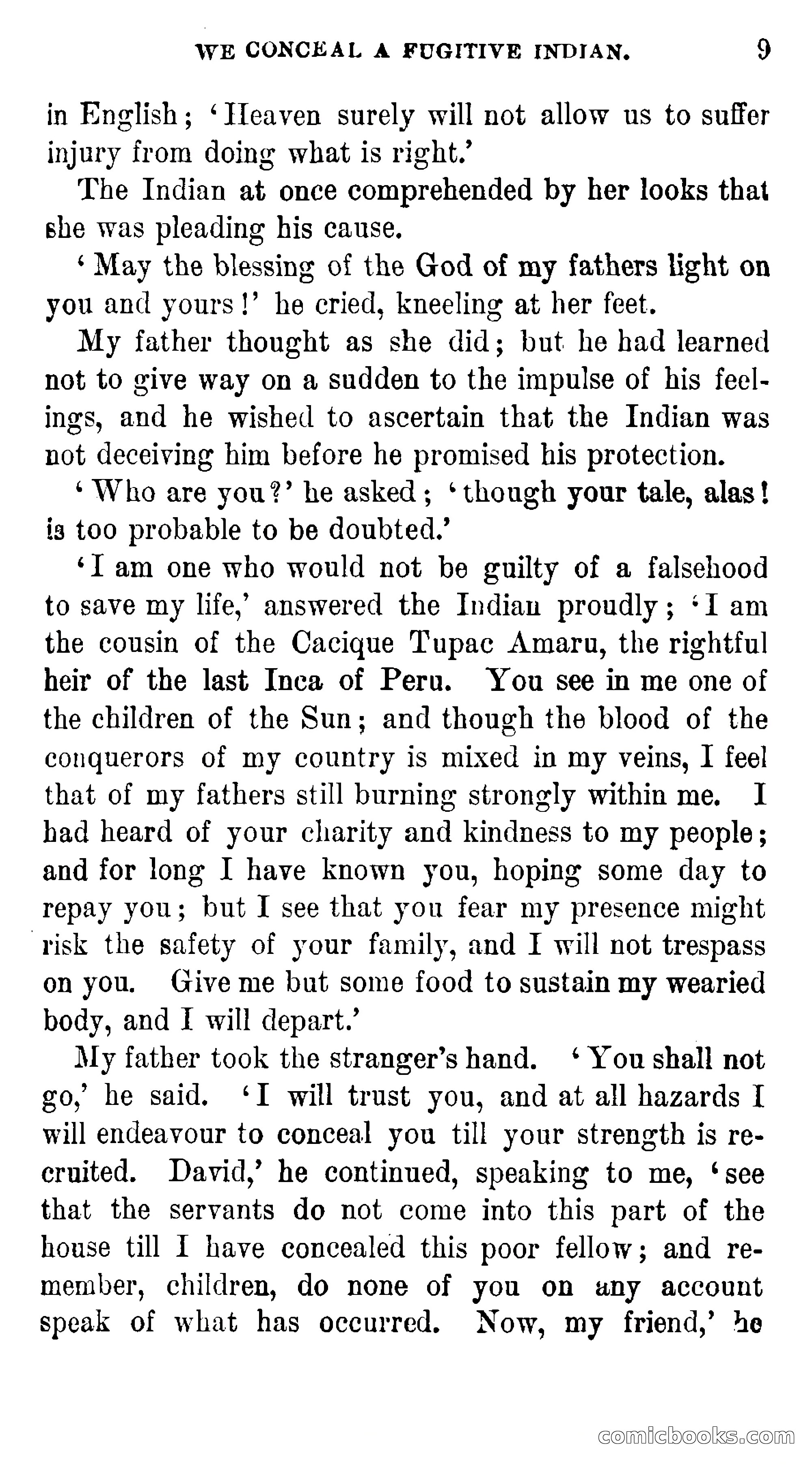 Manco; The Peruvian Chief — page 15 of 377