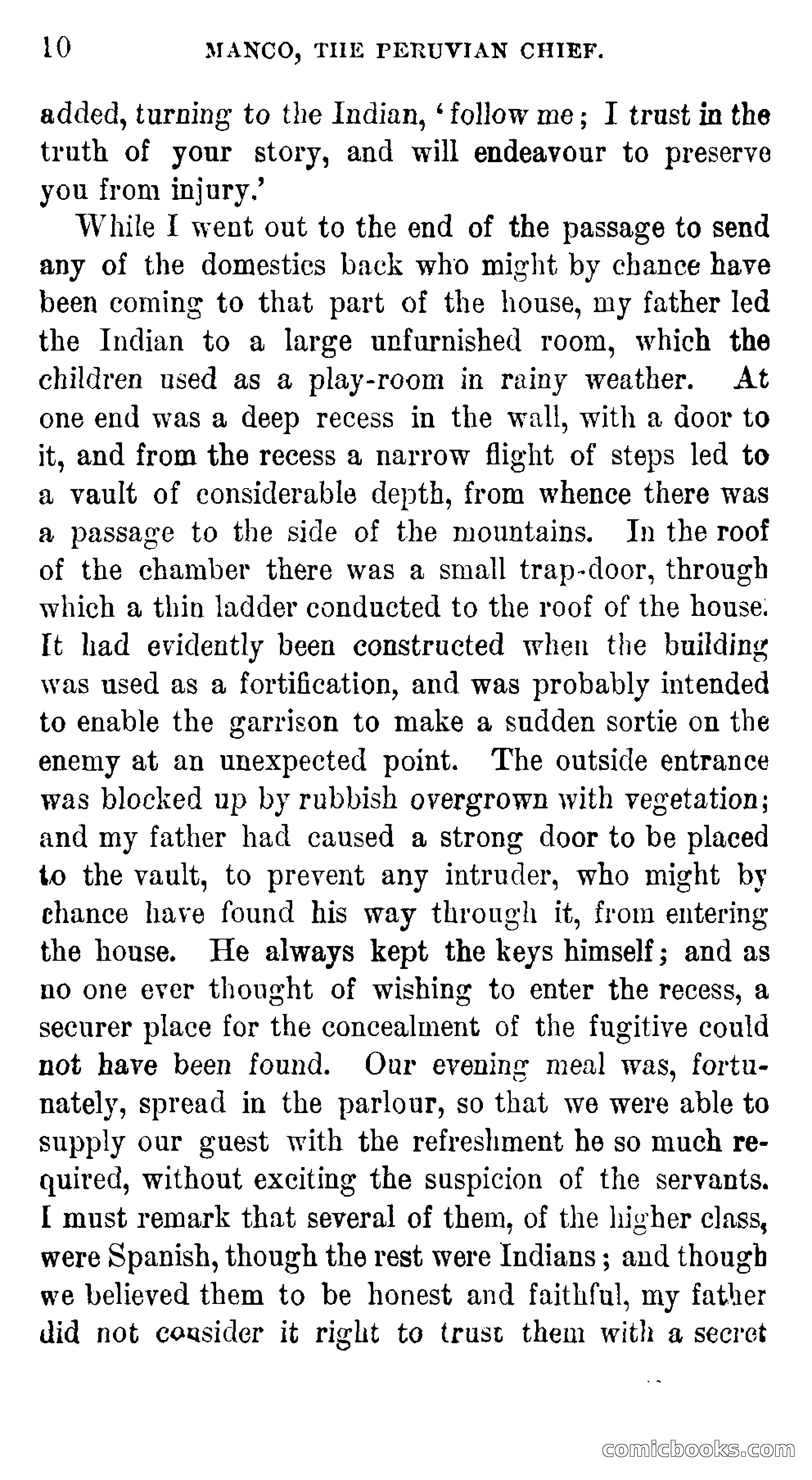Manco; The Peruvian Chief — page 16 of 377