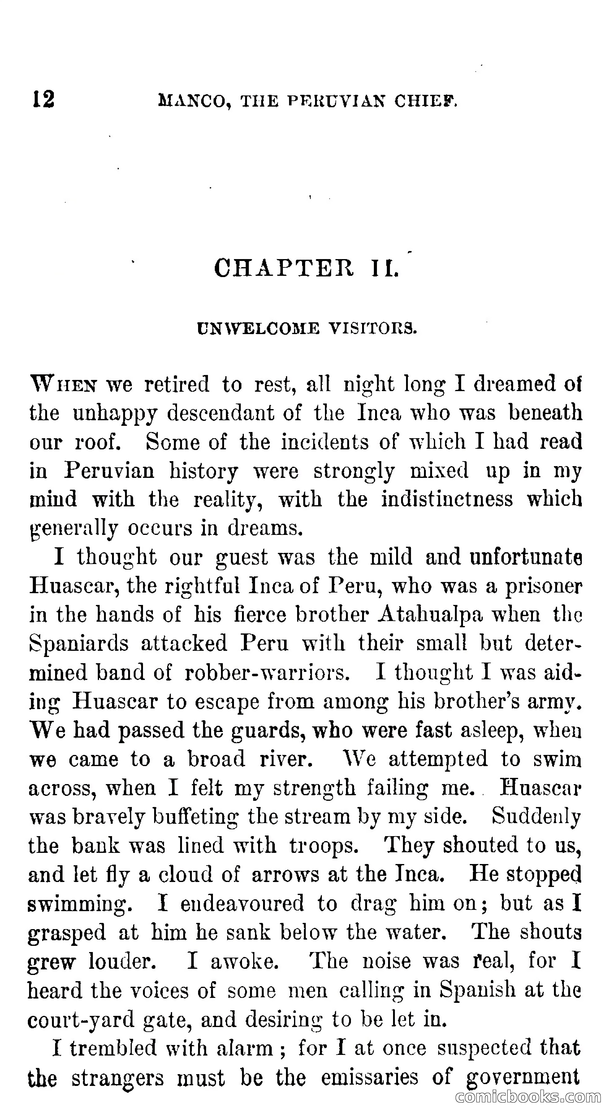 Manco; The Peruvian Chief — page 18 of 377