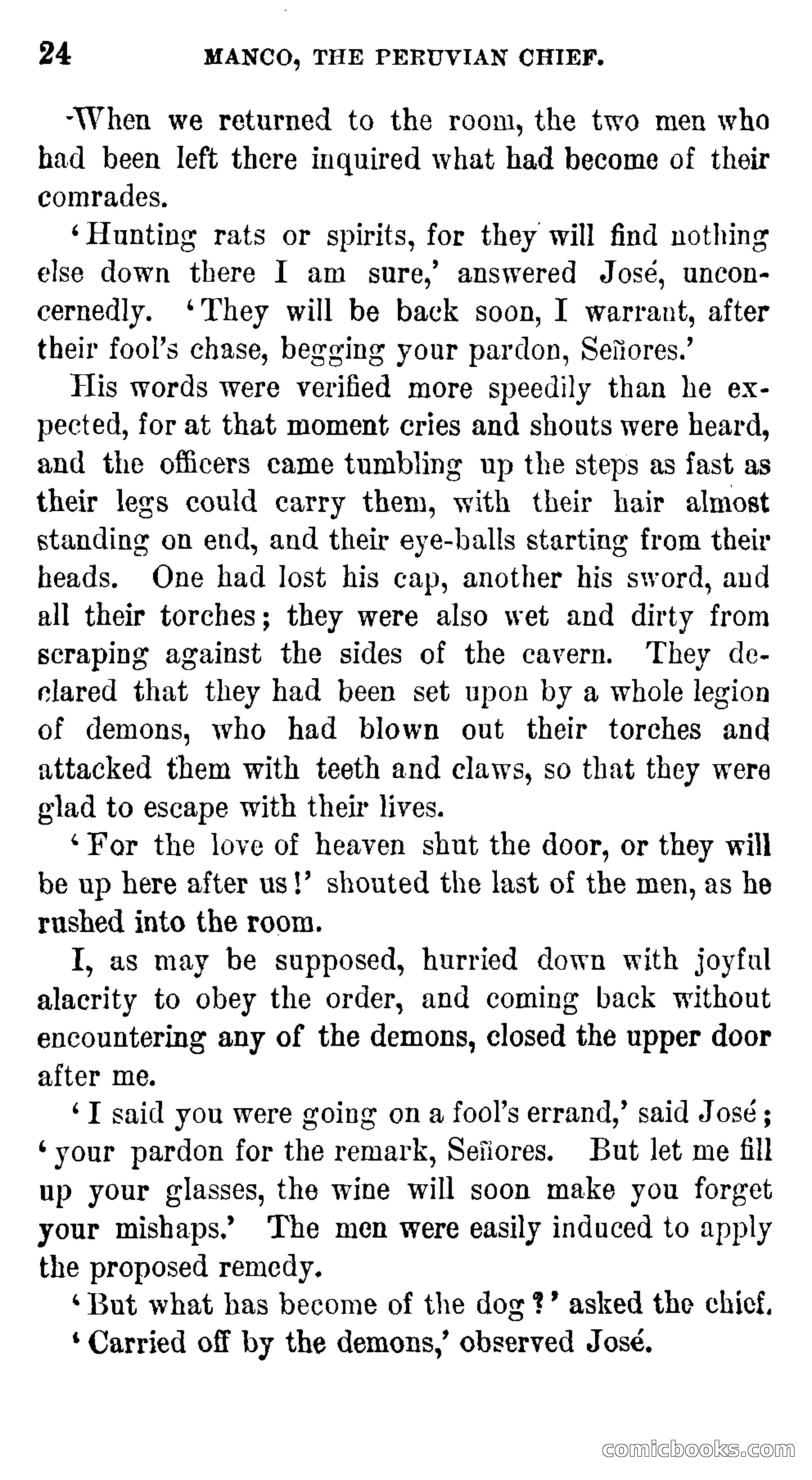 Manco; The Peruvian Chief — page 30 of 377