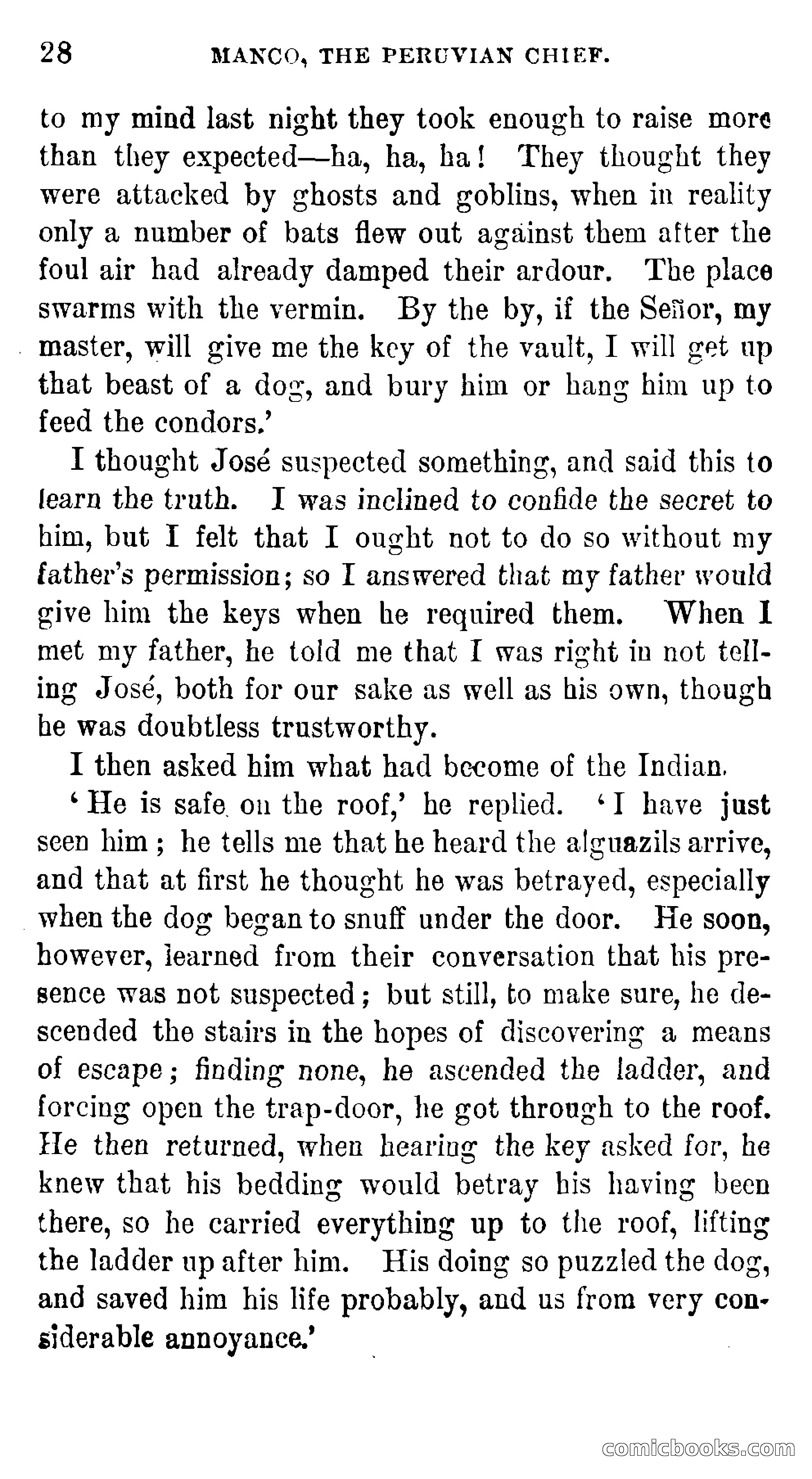 Manco; The Peruvian Chief — page 34 of 377