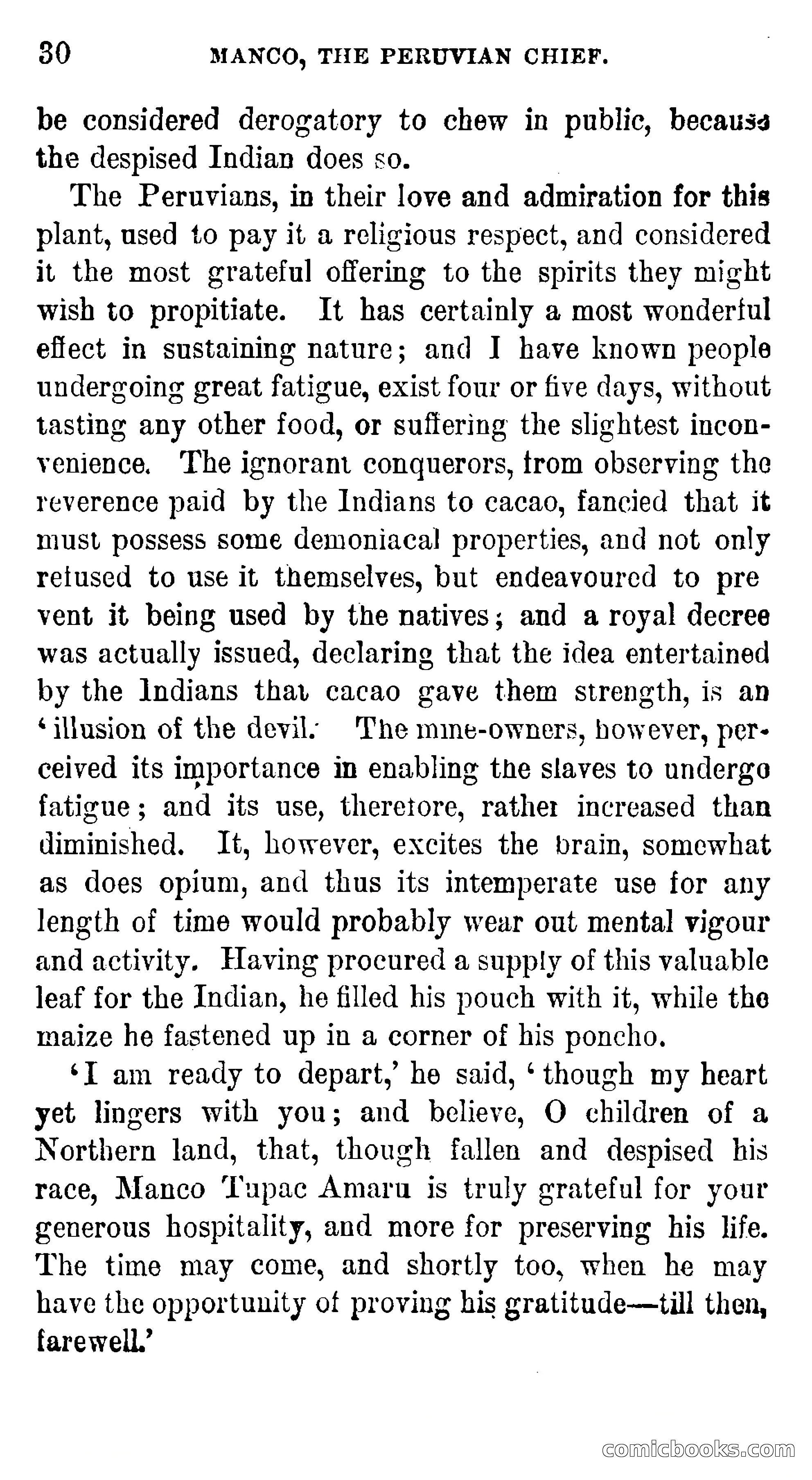 Manco; The Peruvian Chief — page 36 of 377