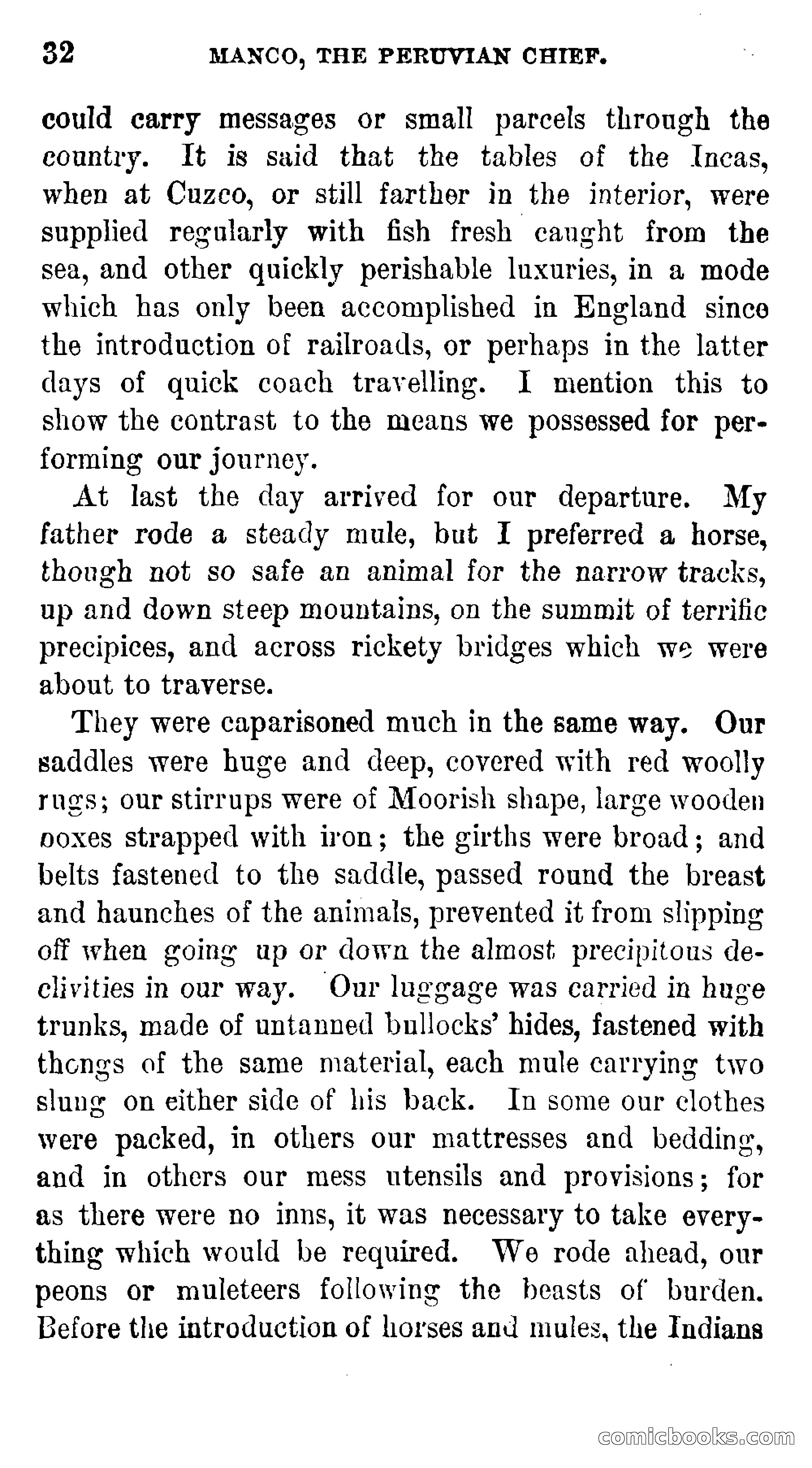 Manco; The Peruvian Chief — page 38 of 377