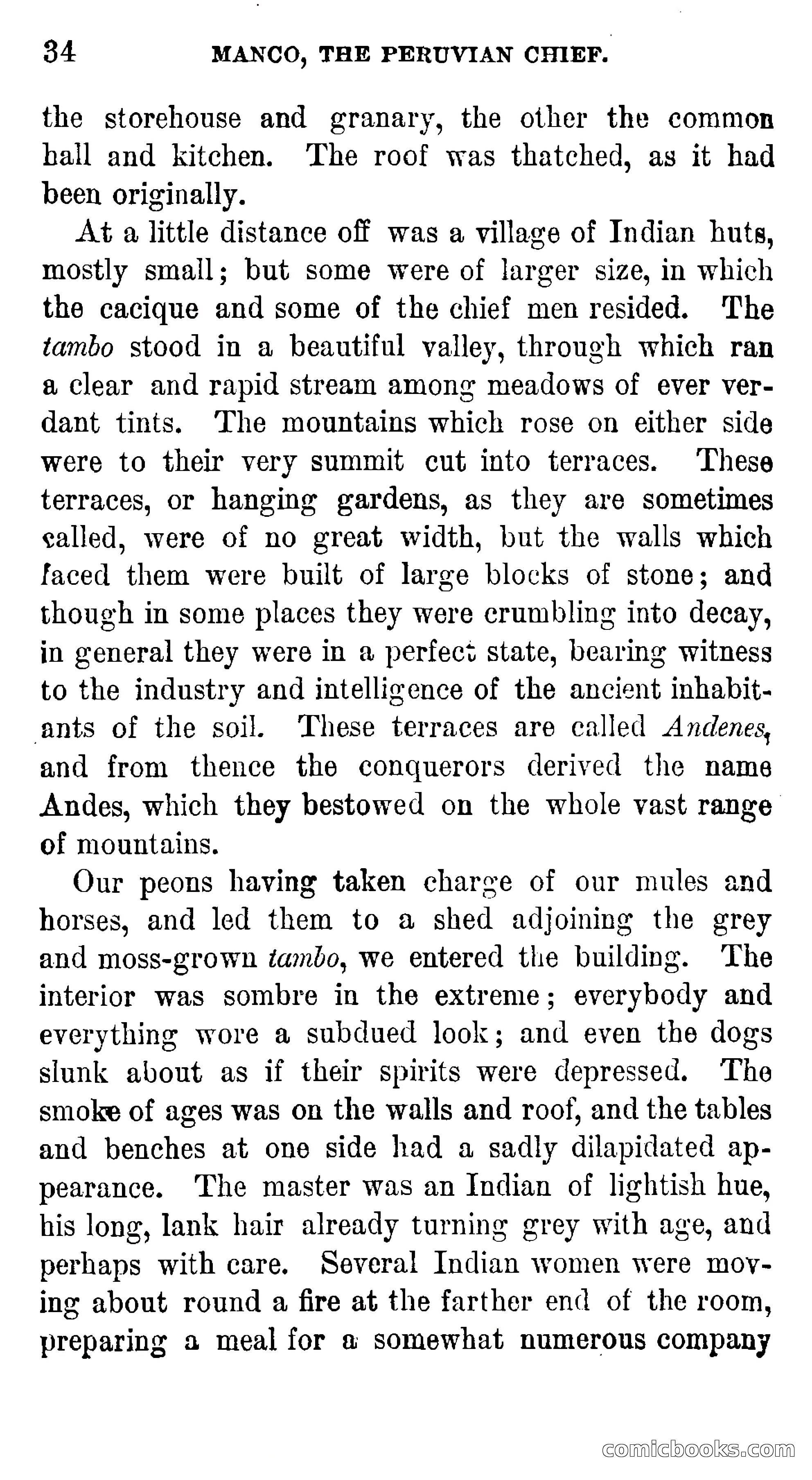Manco; The Peruvian Chief — page 40 of 377
