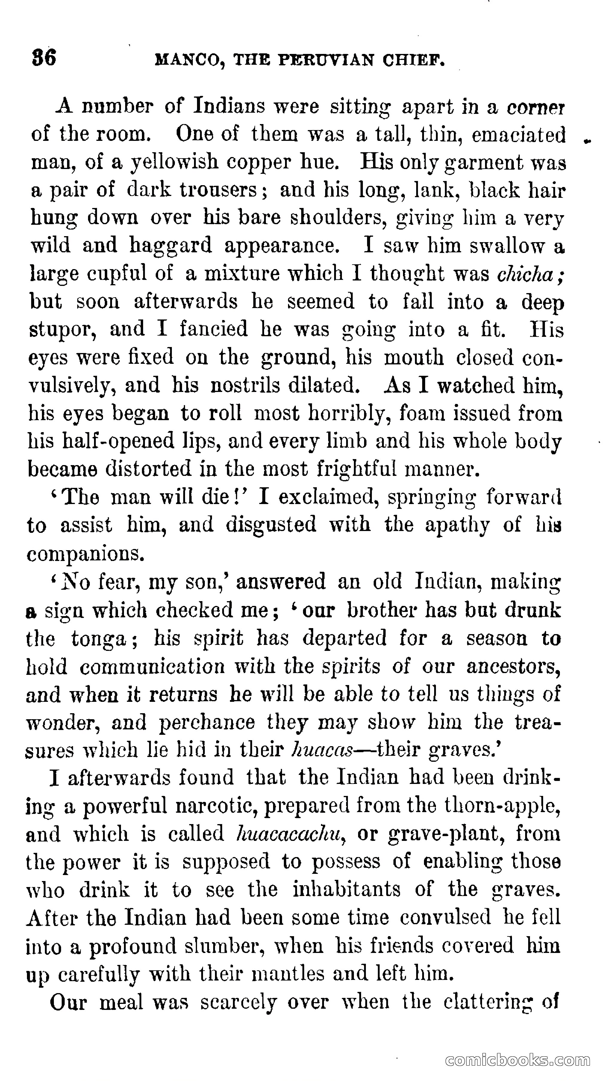 Manco; The Peruvian Chief — page 42 of 377