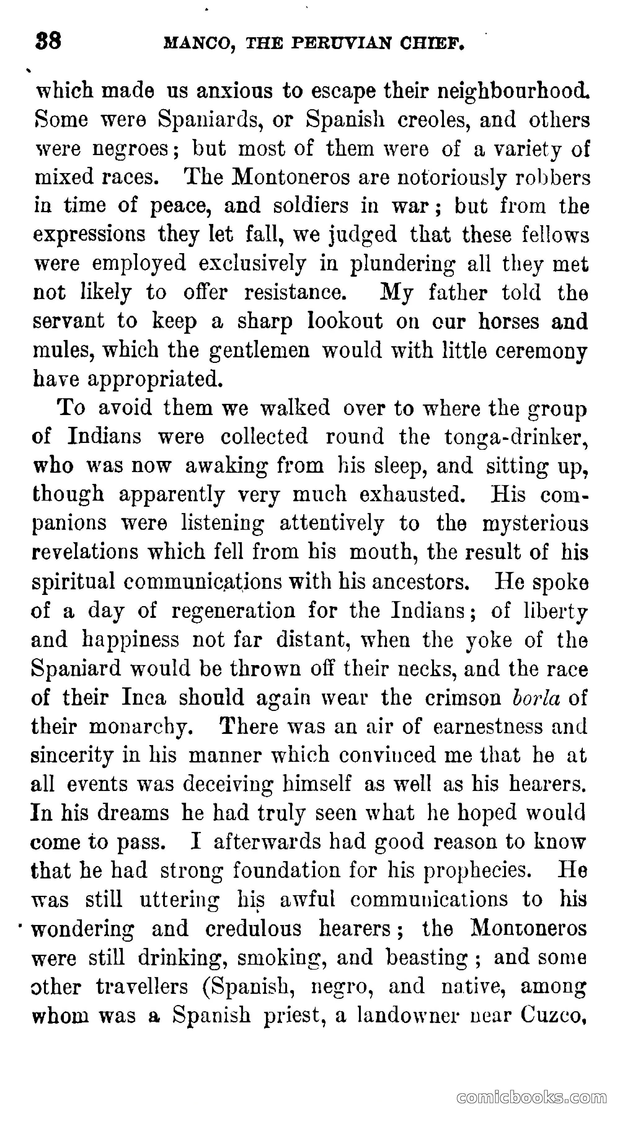 Manco; The Peruvian Chief — page 44 of 377