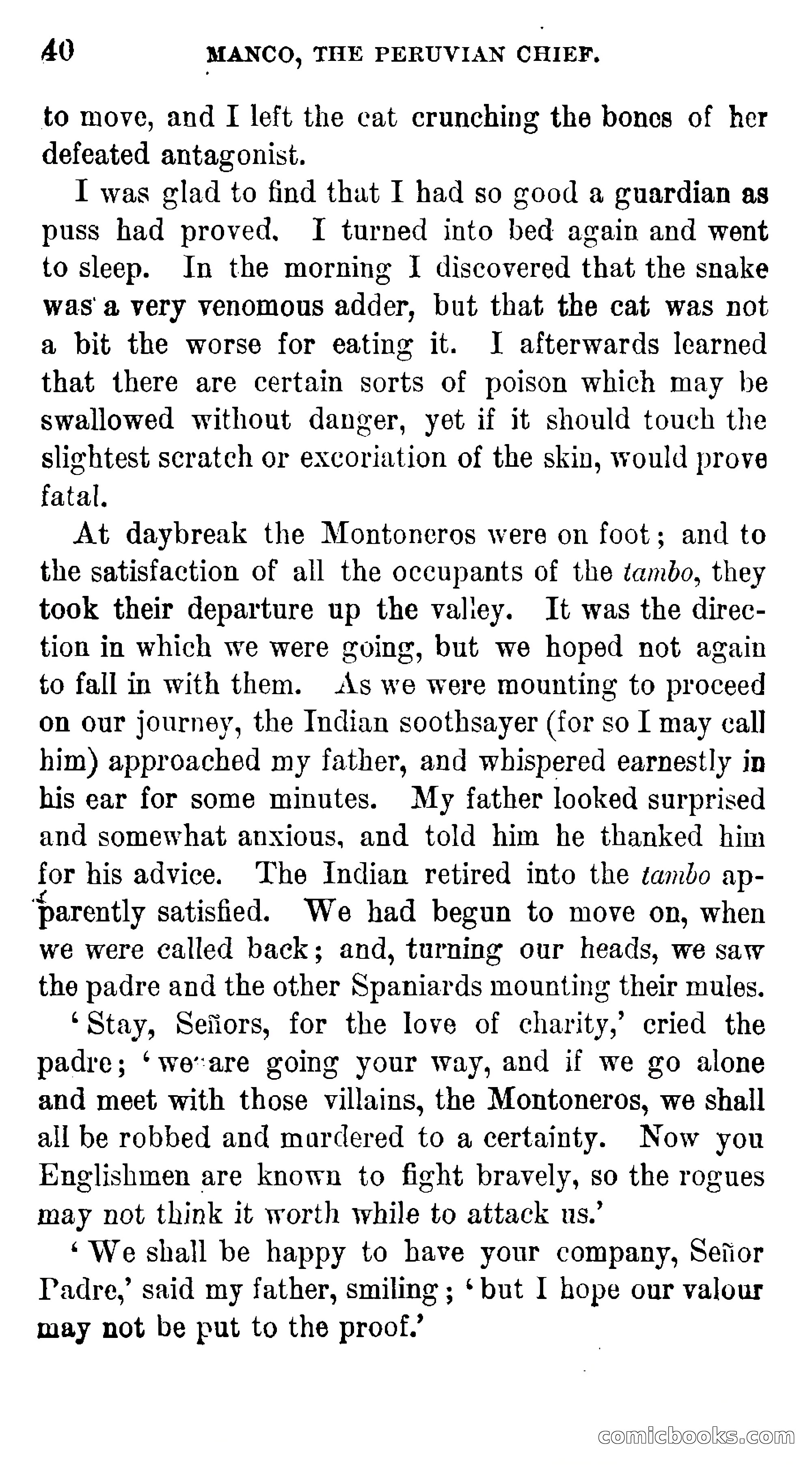 Manco; The Peruvian Chief — page 46 of 377