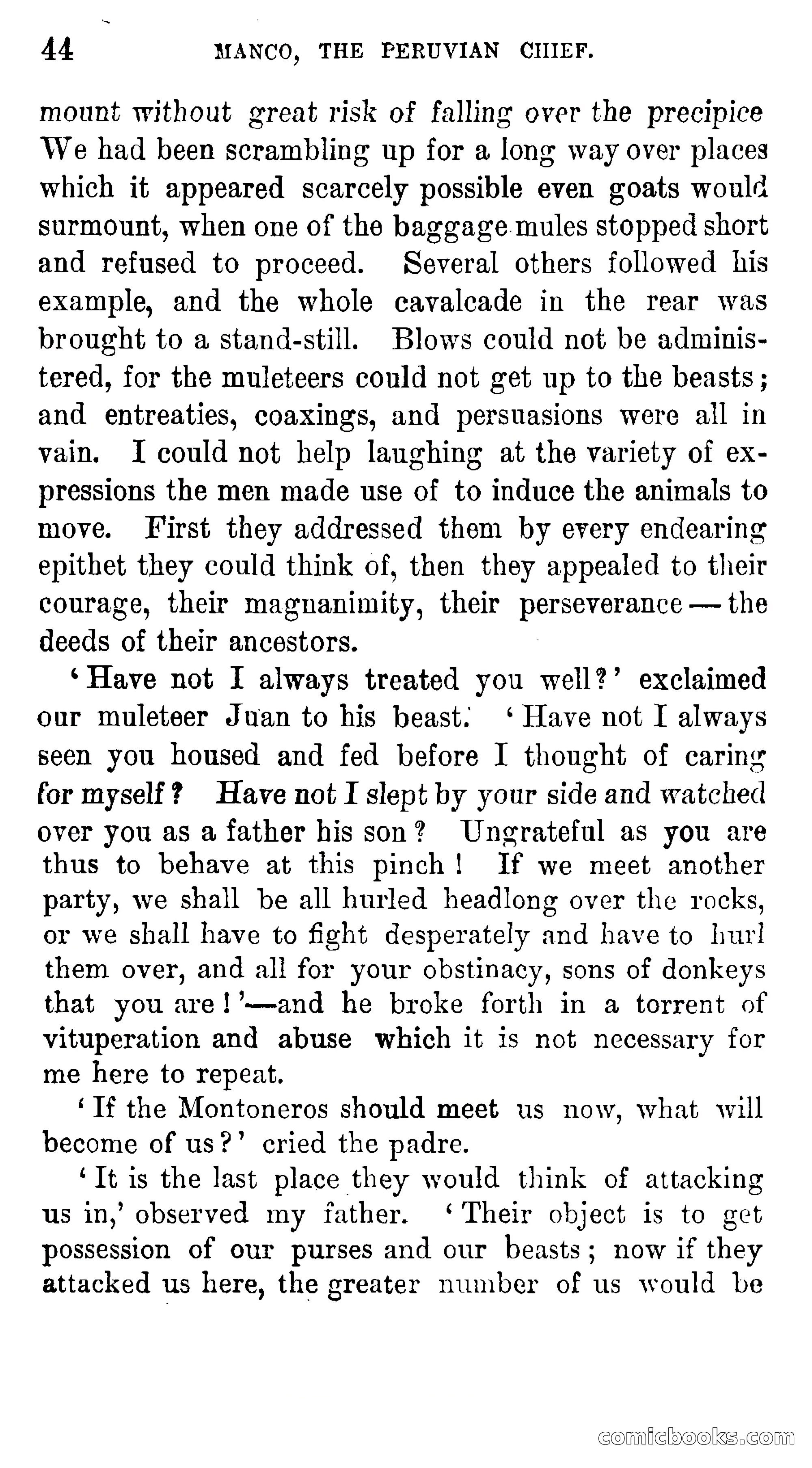Manco; The Peruvian Chief — page 50 of 377