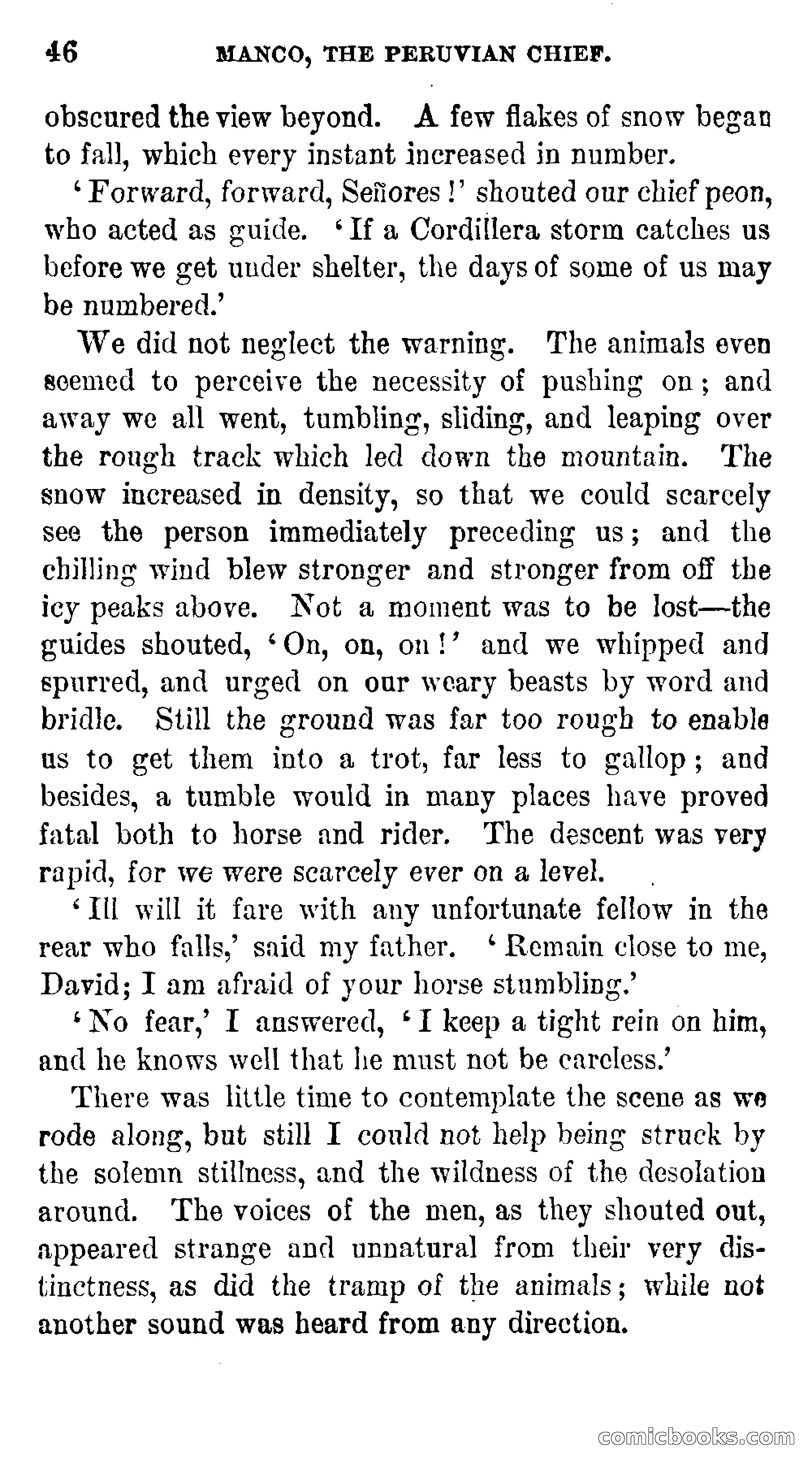 Manco; The Peruvian Chief — page 52 of 377
