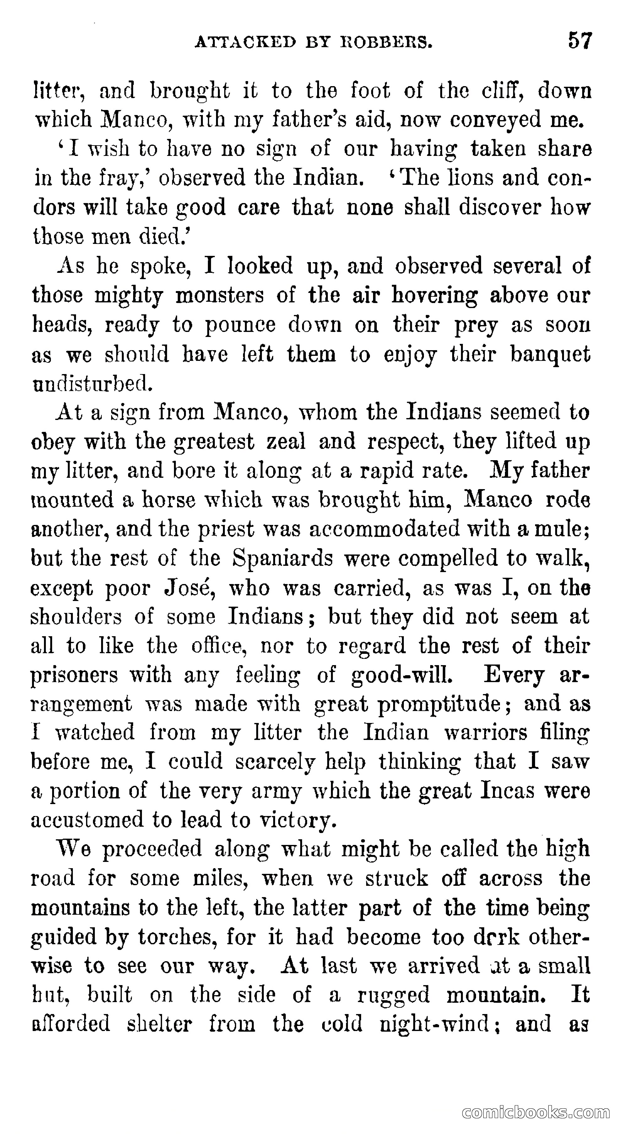 Manco; The Peruvian Chief — page 63 of 377