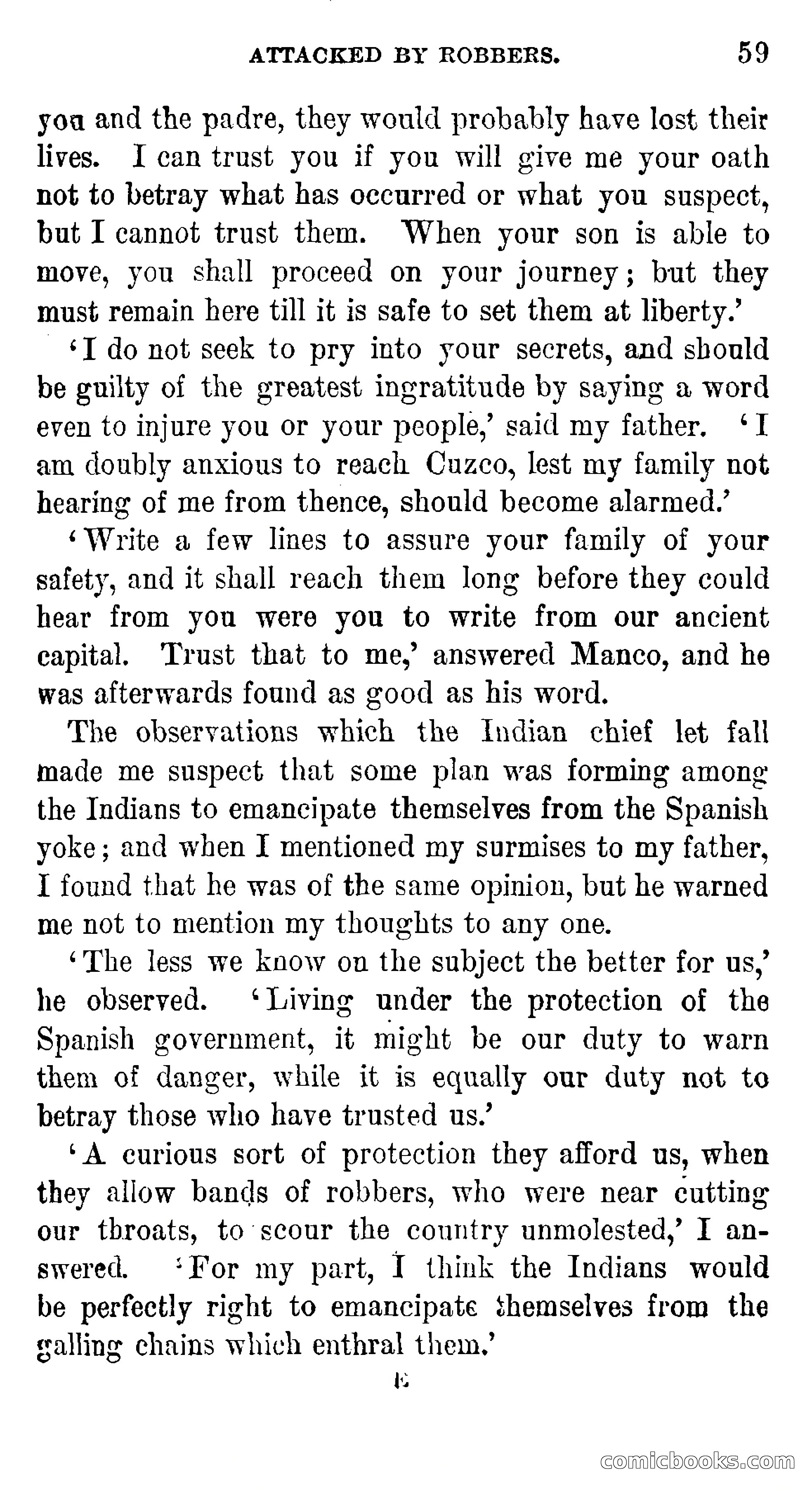 Manco; The Peruvian Chief — page 65 of 377