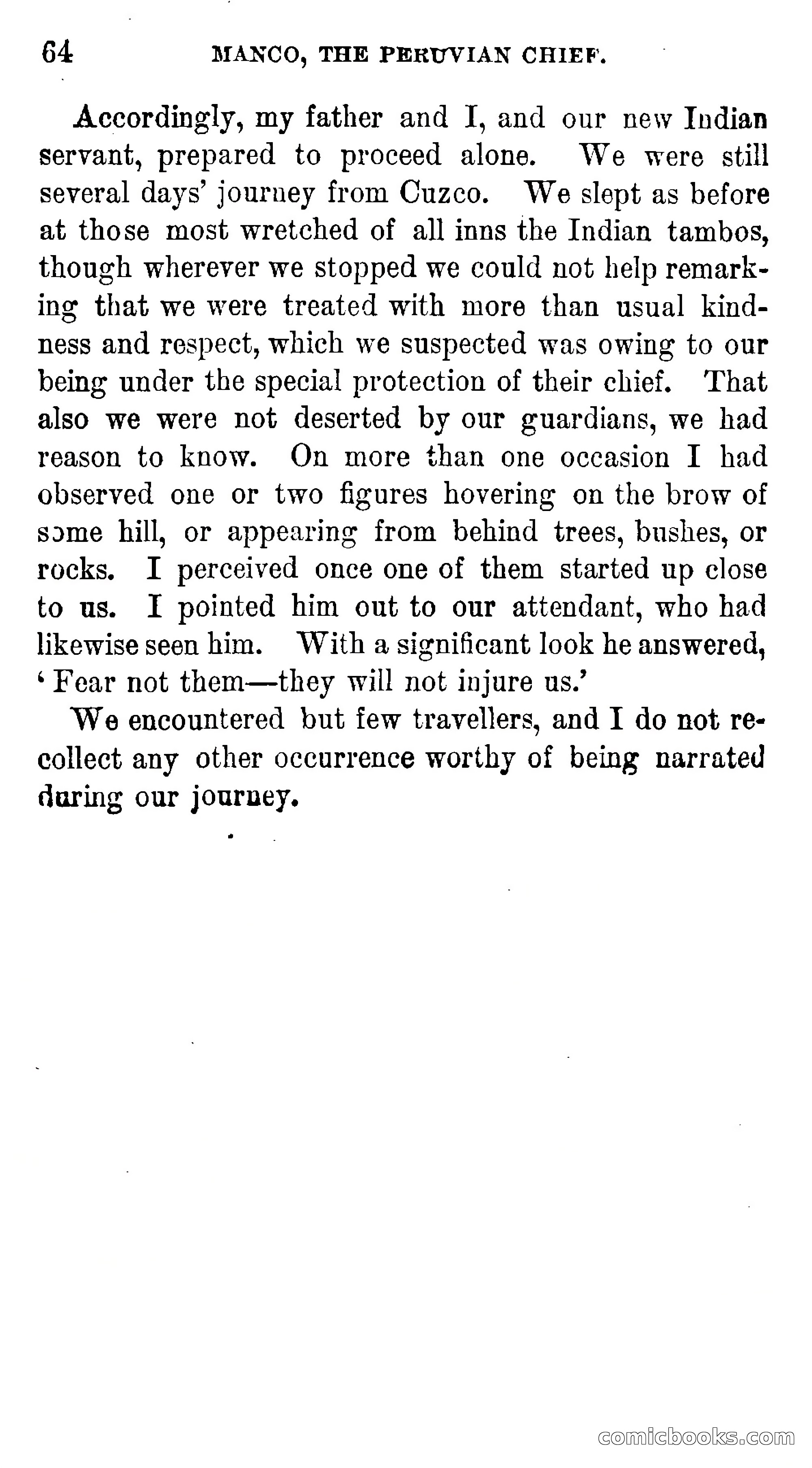 Manco; The Peruvian Chief — page 70 of 377