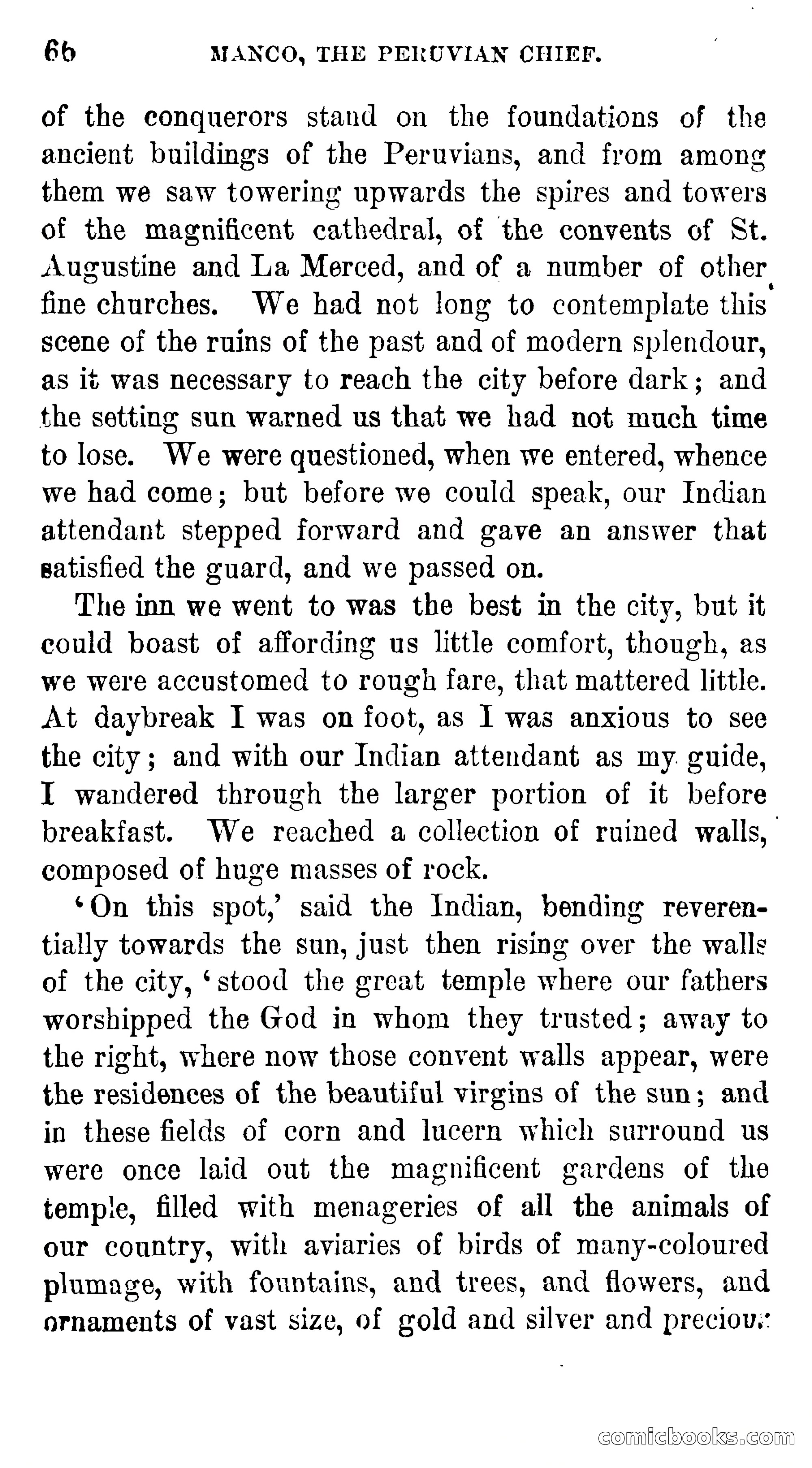 Manco; The Peruvian Chief — page 72 of 377
