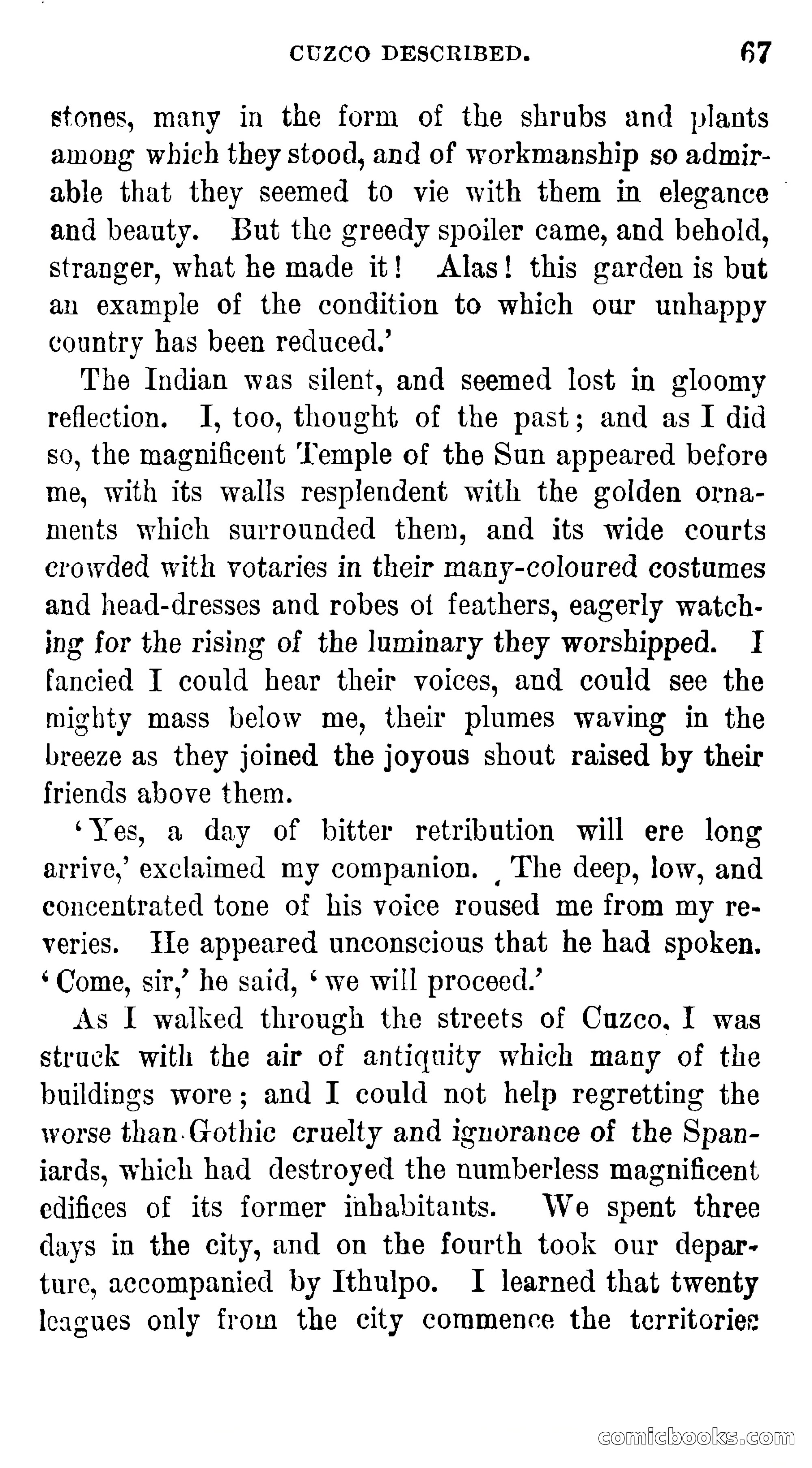 Manco; The Peruvian Chief — page 73 of 377