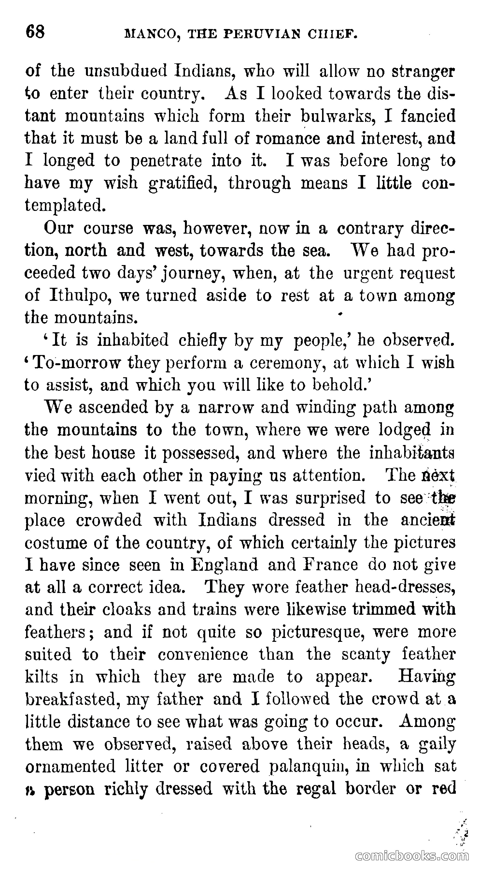 Manco; The Peruvian Chief — page 74 of 377