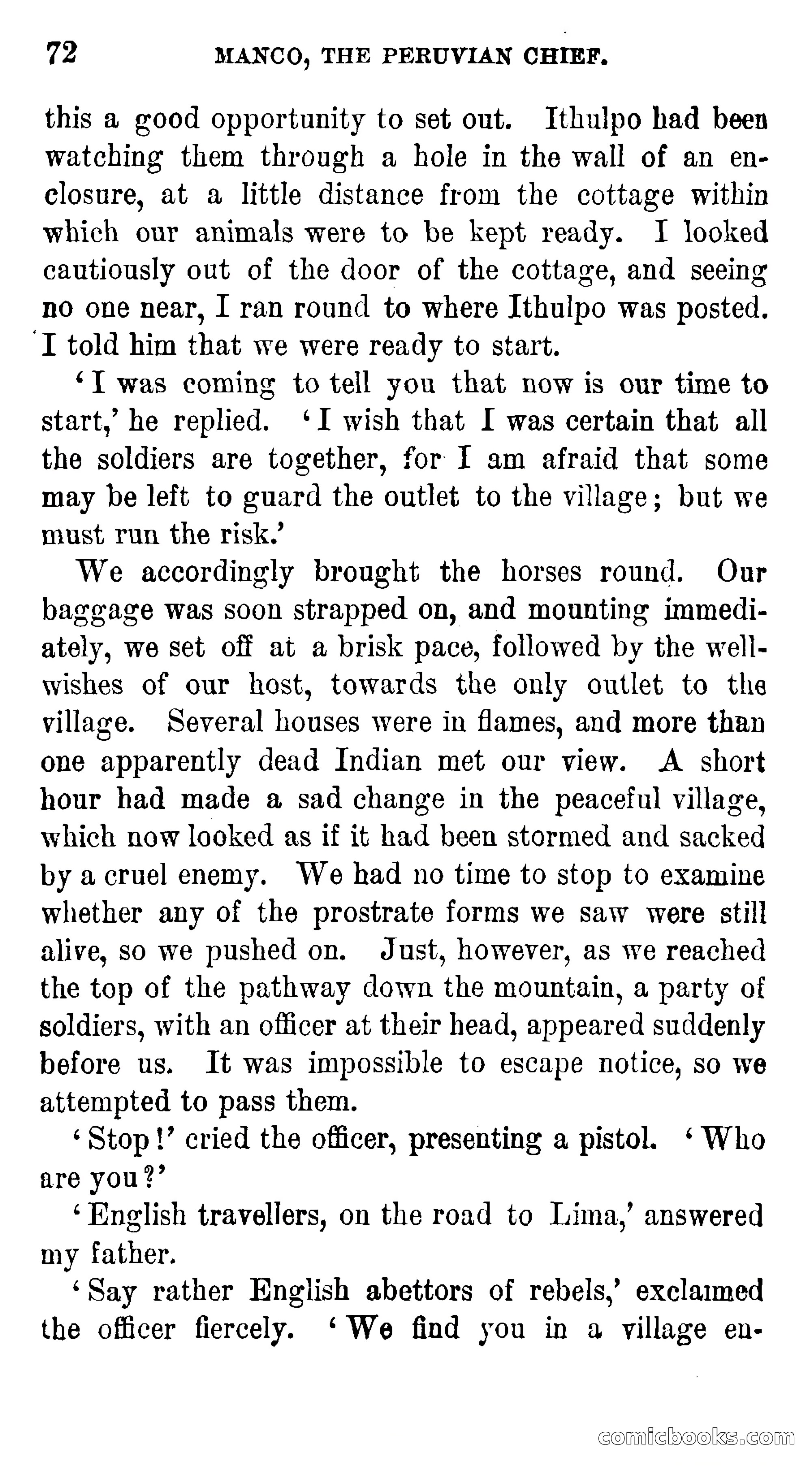 Manco; The Peruvian Chief — page 78 of 377