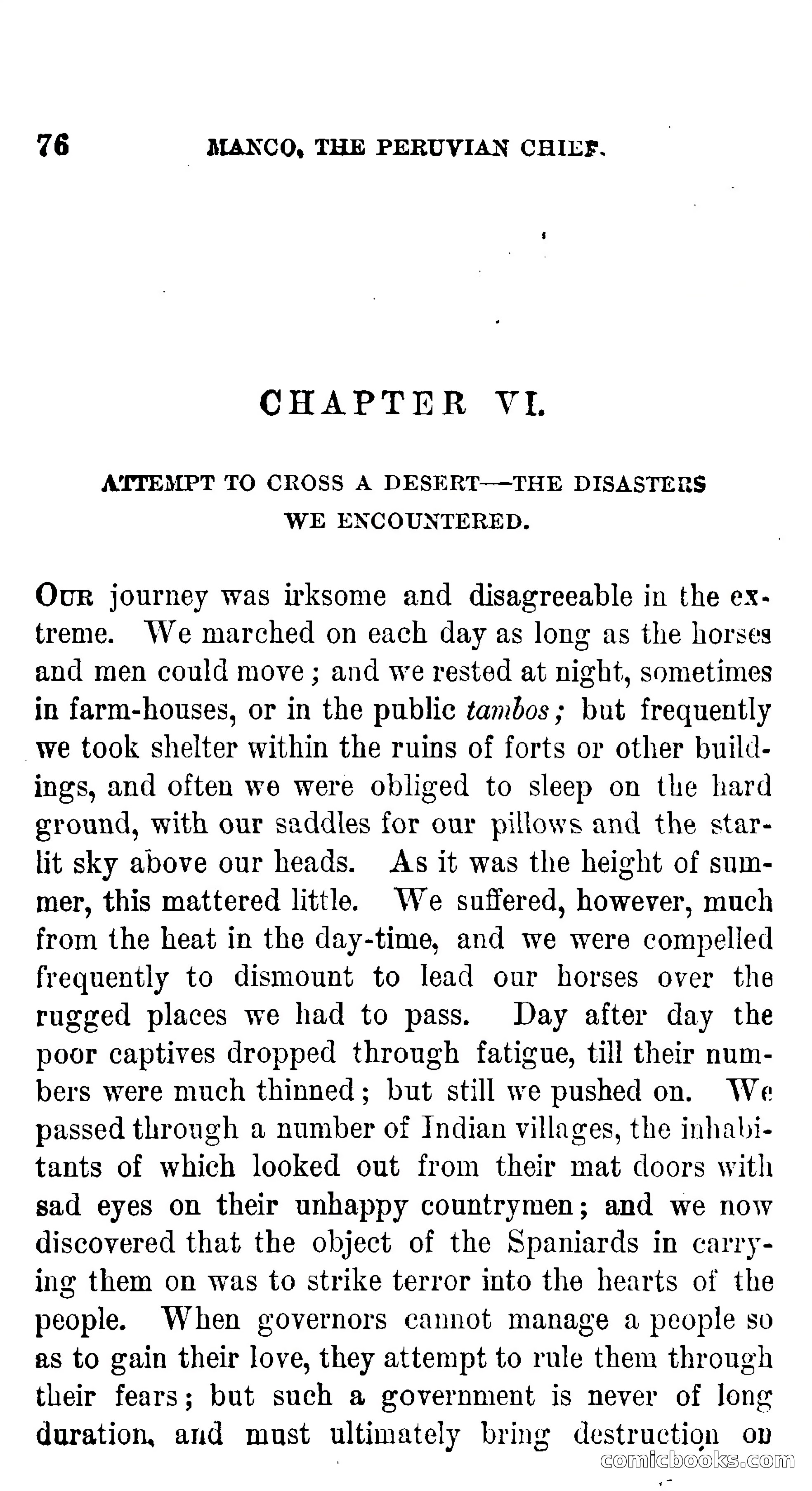 Manco; The Peruvian Chief — page 82 of 377